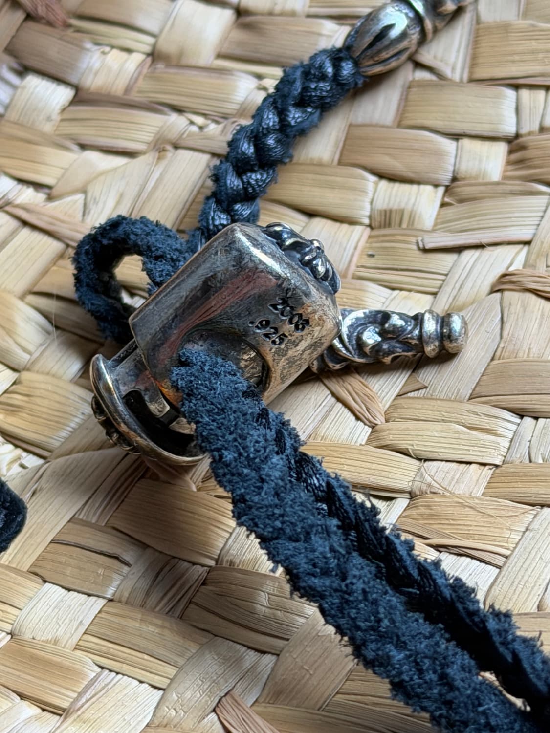 크롬하츠 세메터리 패치 라탄 모자 햇 상품이미지8