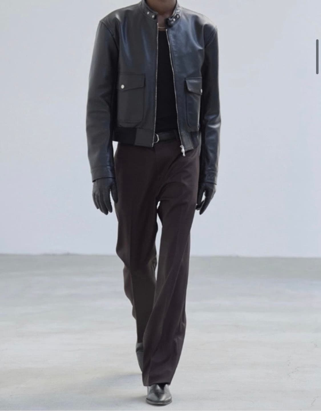 세비지 24fw 레더 A2 자켓 M사이즈 상품이미지4