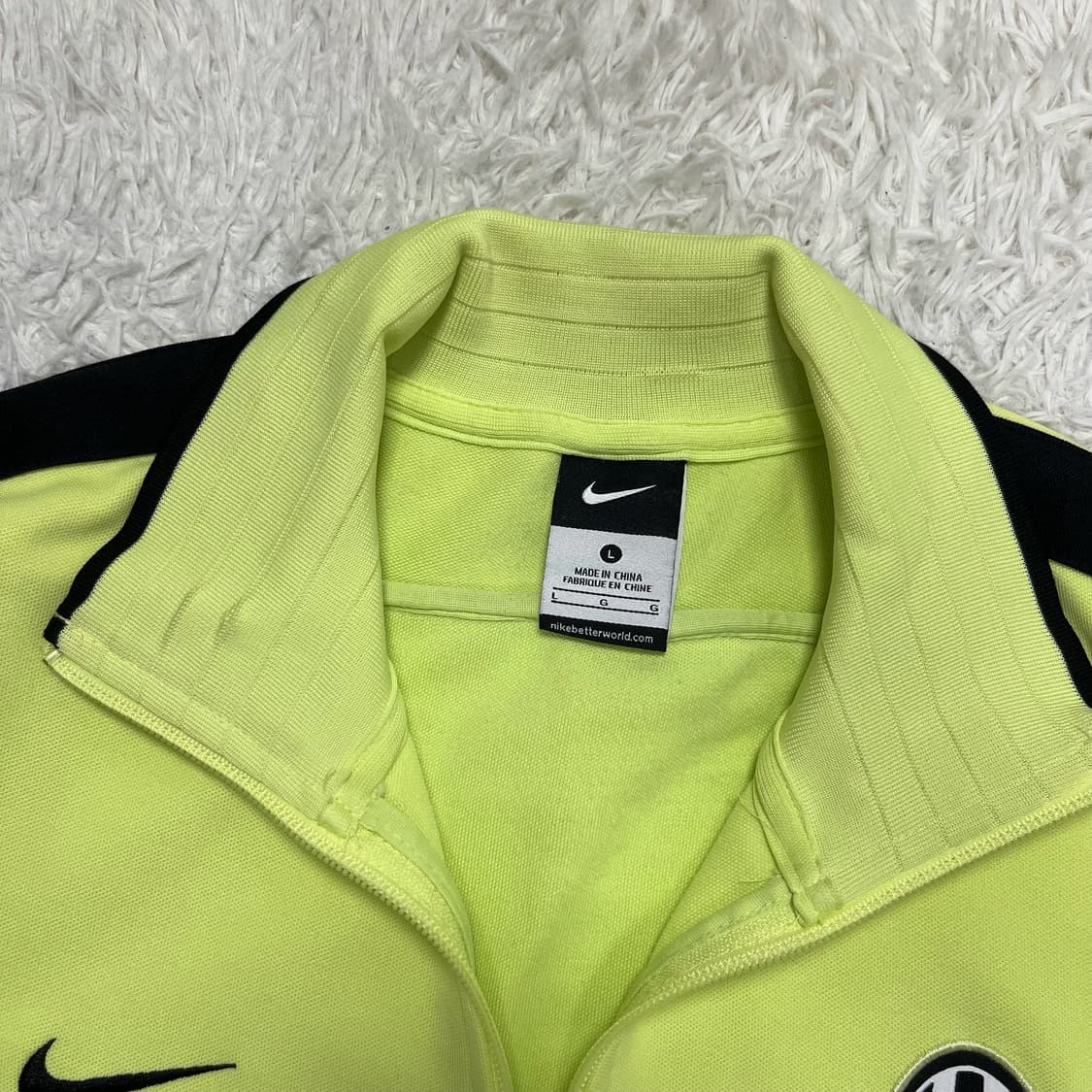 Nike neon yellow Juventus jersey 상품이미지7