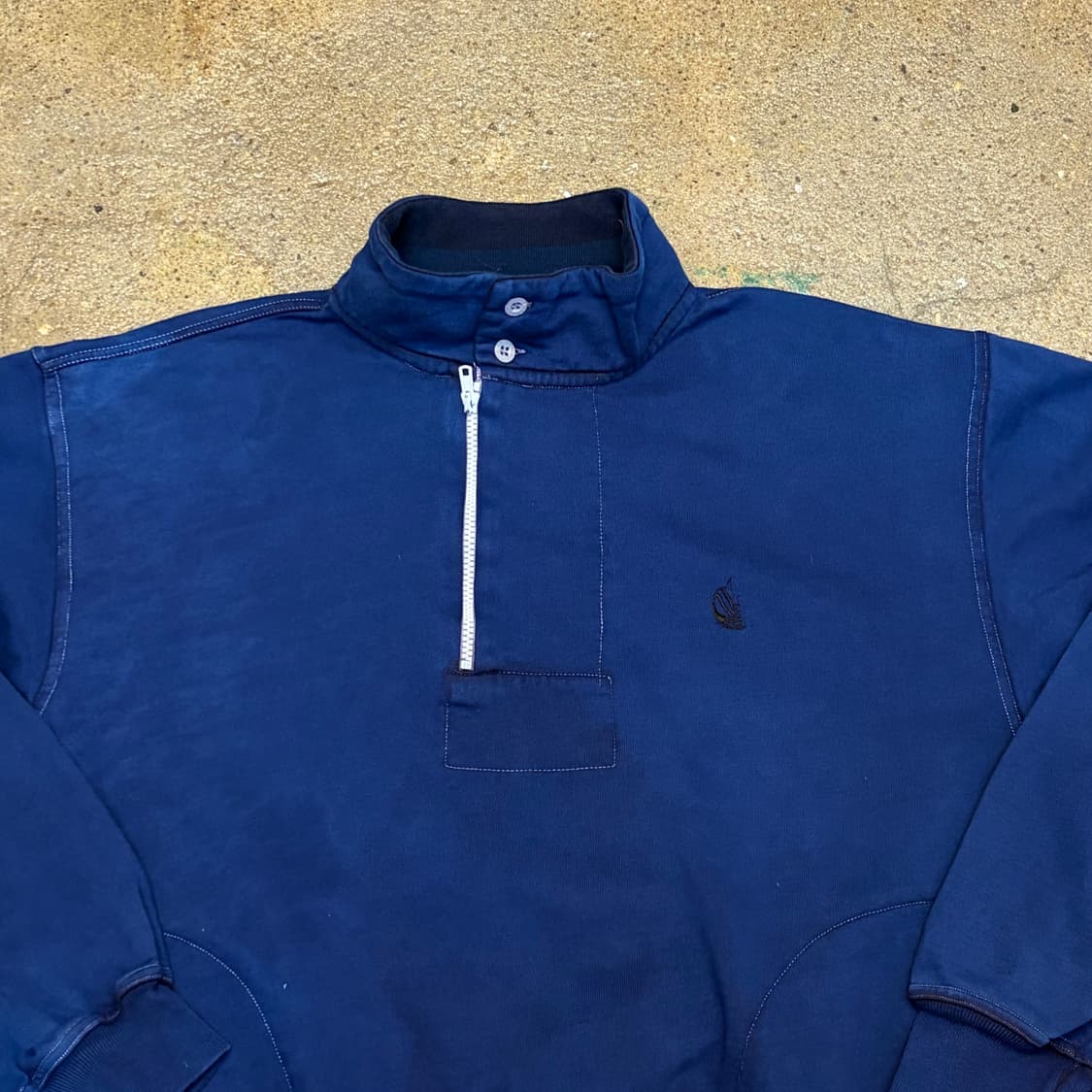 90s 미국 빈티지 노티카 터틀넥 아노락 반집업 상품이미지3