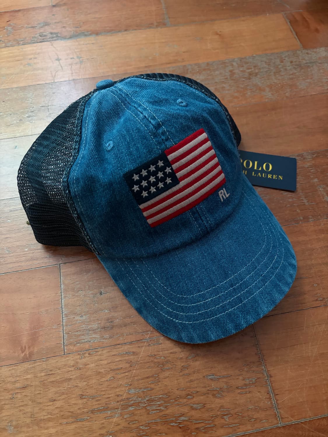 폴로 랄프로렌 성조기 트러커캡 새제품 상품이미지1