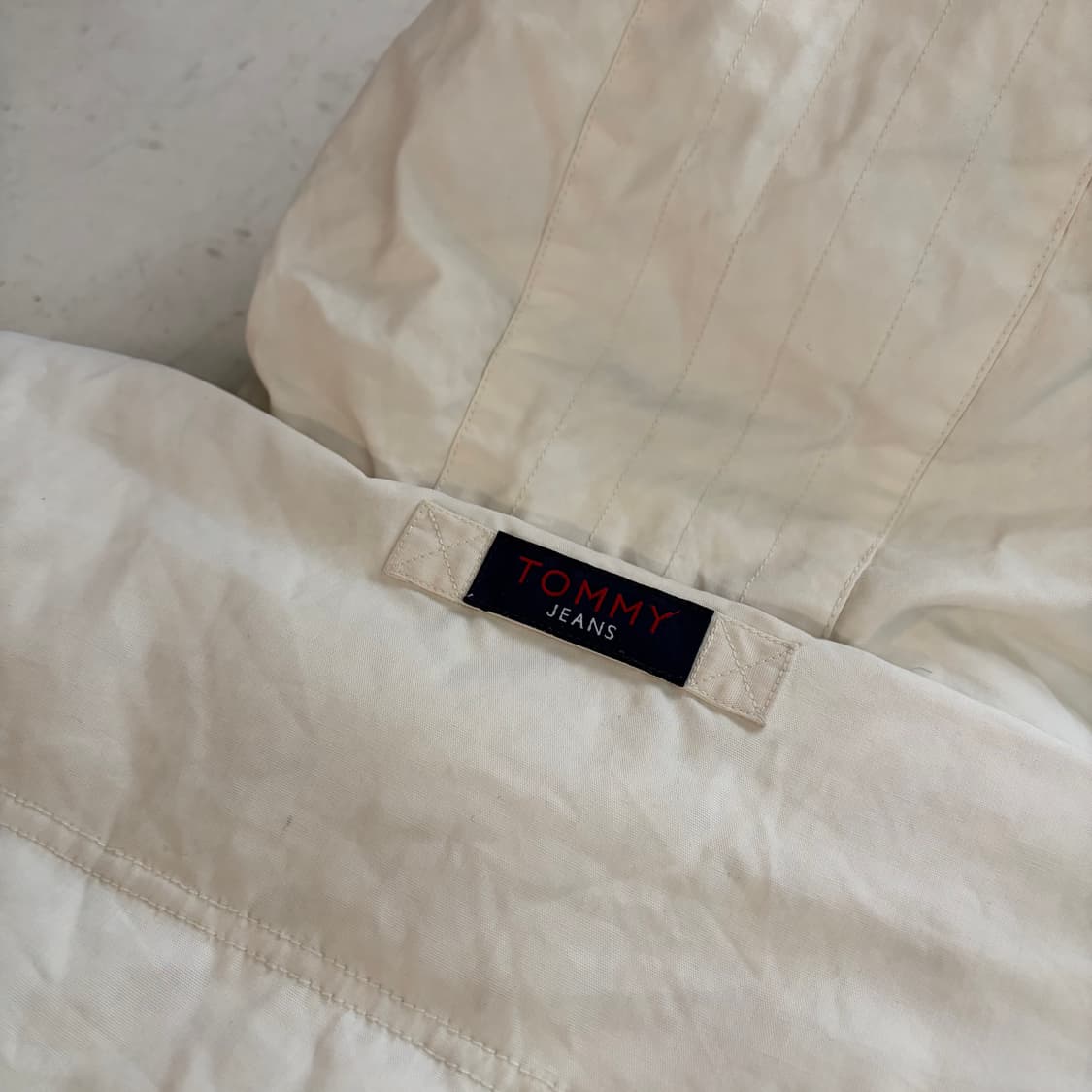 90s 타미힐피거 진스 빈티지 패딩 M 상품이미지10