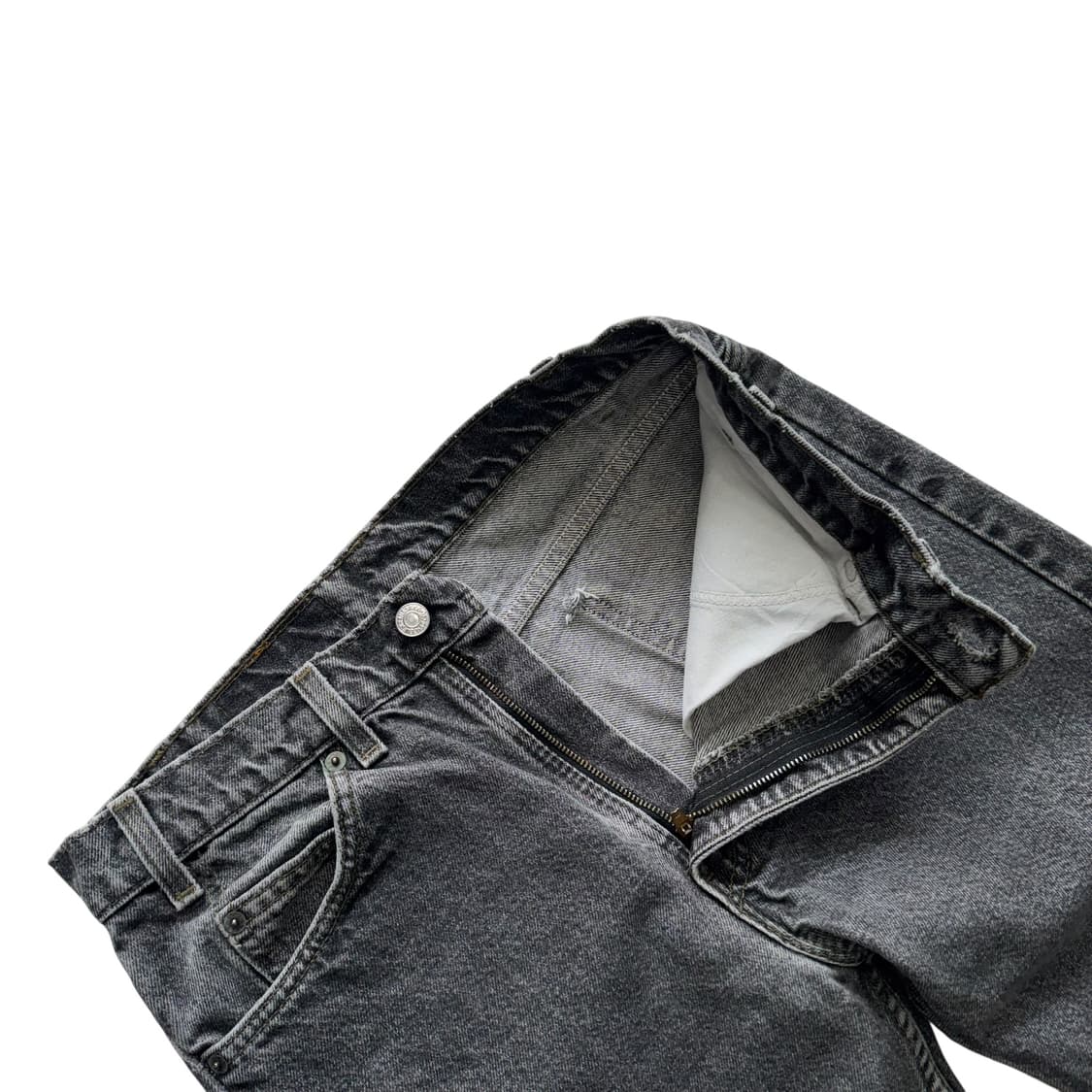 [30.5] 90's 리바이스 505 블랙진 USA [LV1381] 상품이미지3