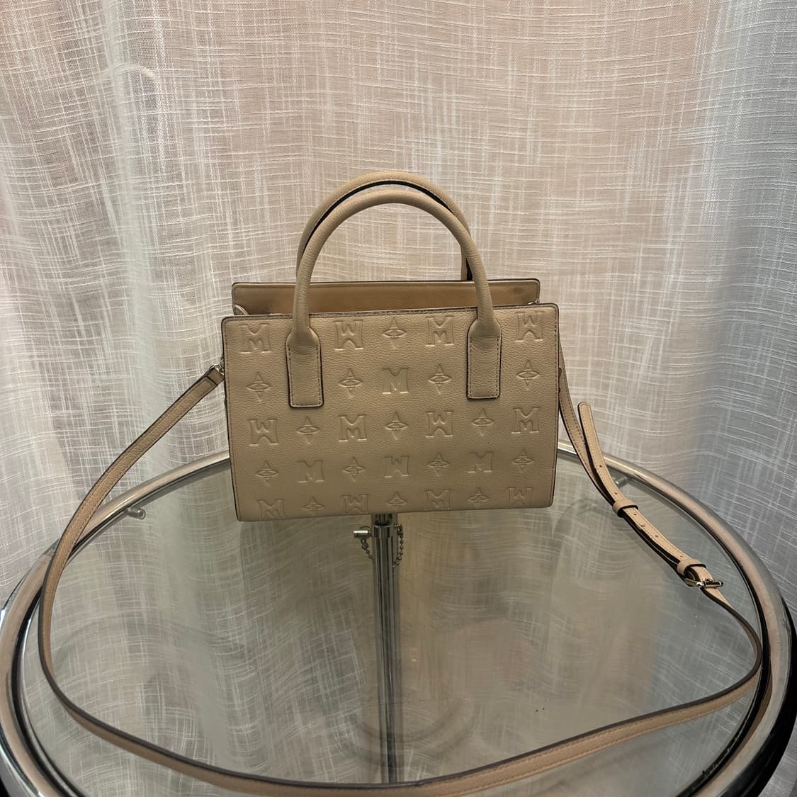 정품 메트로시티 가죽 투웨이 토트백     상품이미지5