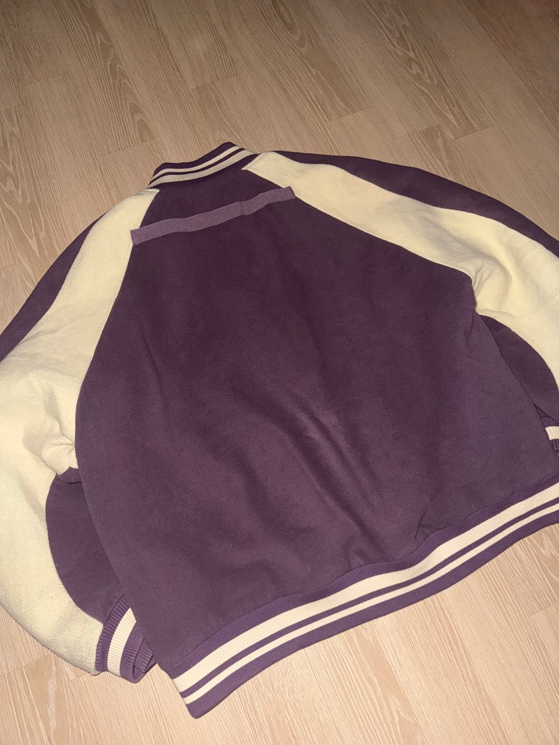 우마미즘 풀오버 플리스 퍼플 L 상품이미지3