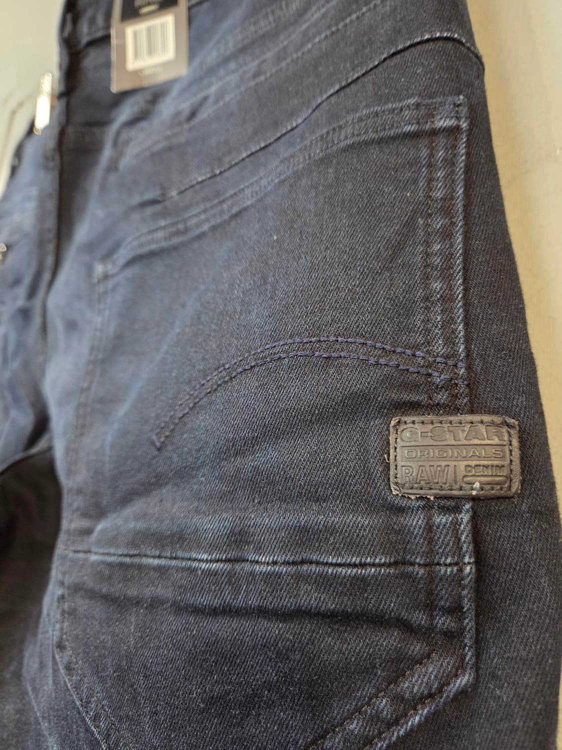 G-Star RAW 블랙 데님 팬츠(W30/L32)남여공용스판 상품이미지9