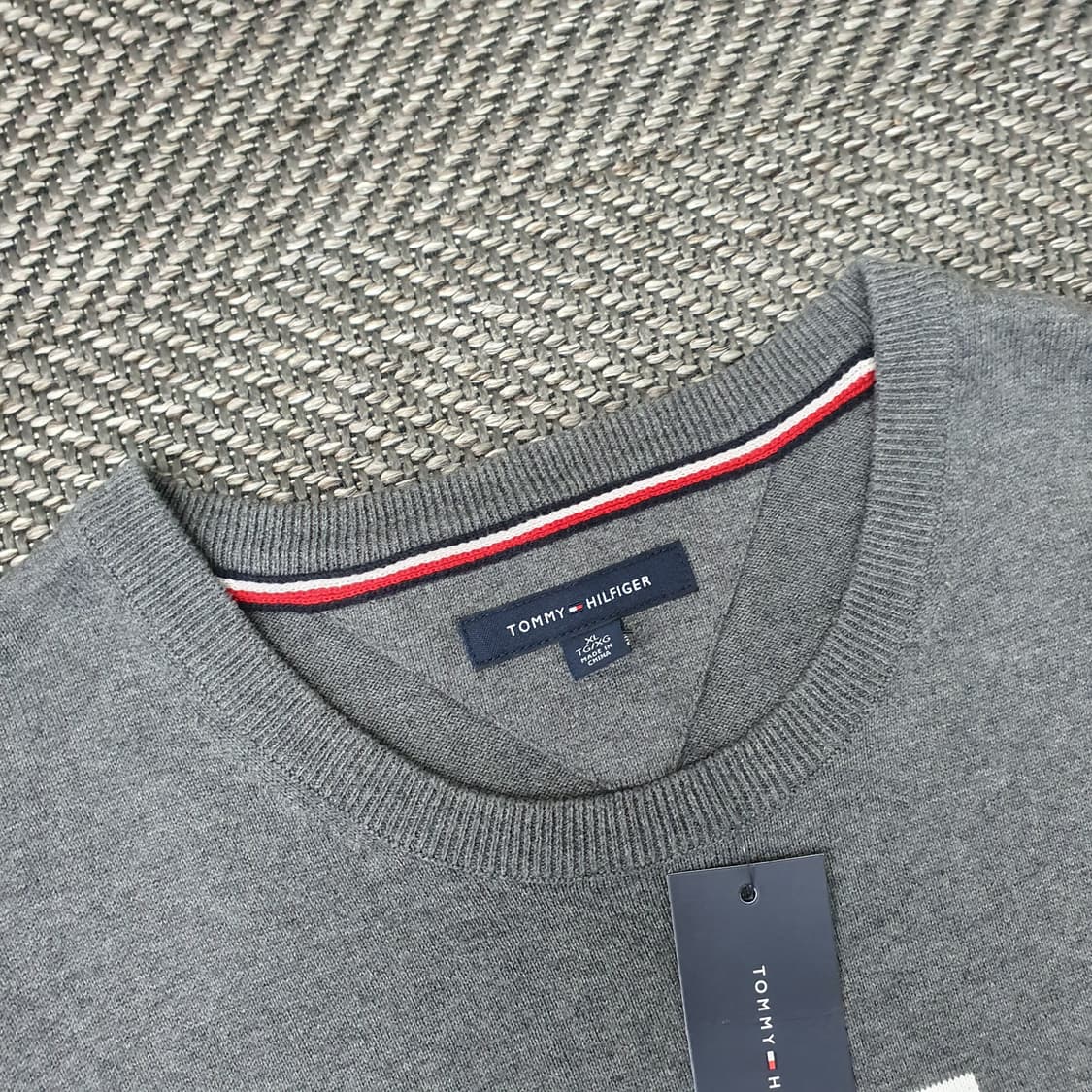 미착용 타미힐피거 면니트 남자105~110 상품이미지2