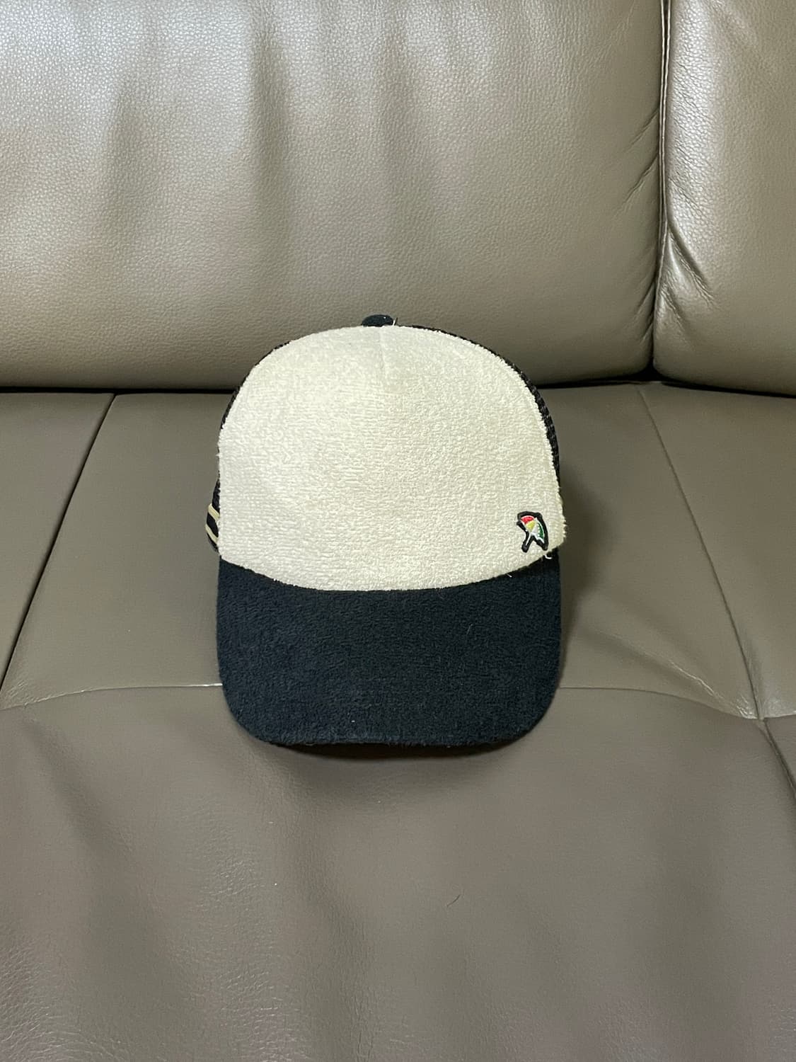 빈티지 테리 패브릭 메쉬 트러커 캡 J03658 상품이미지2