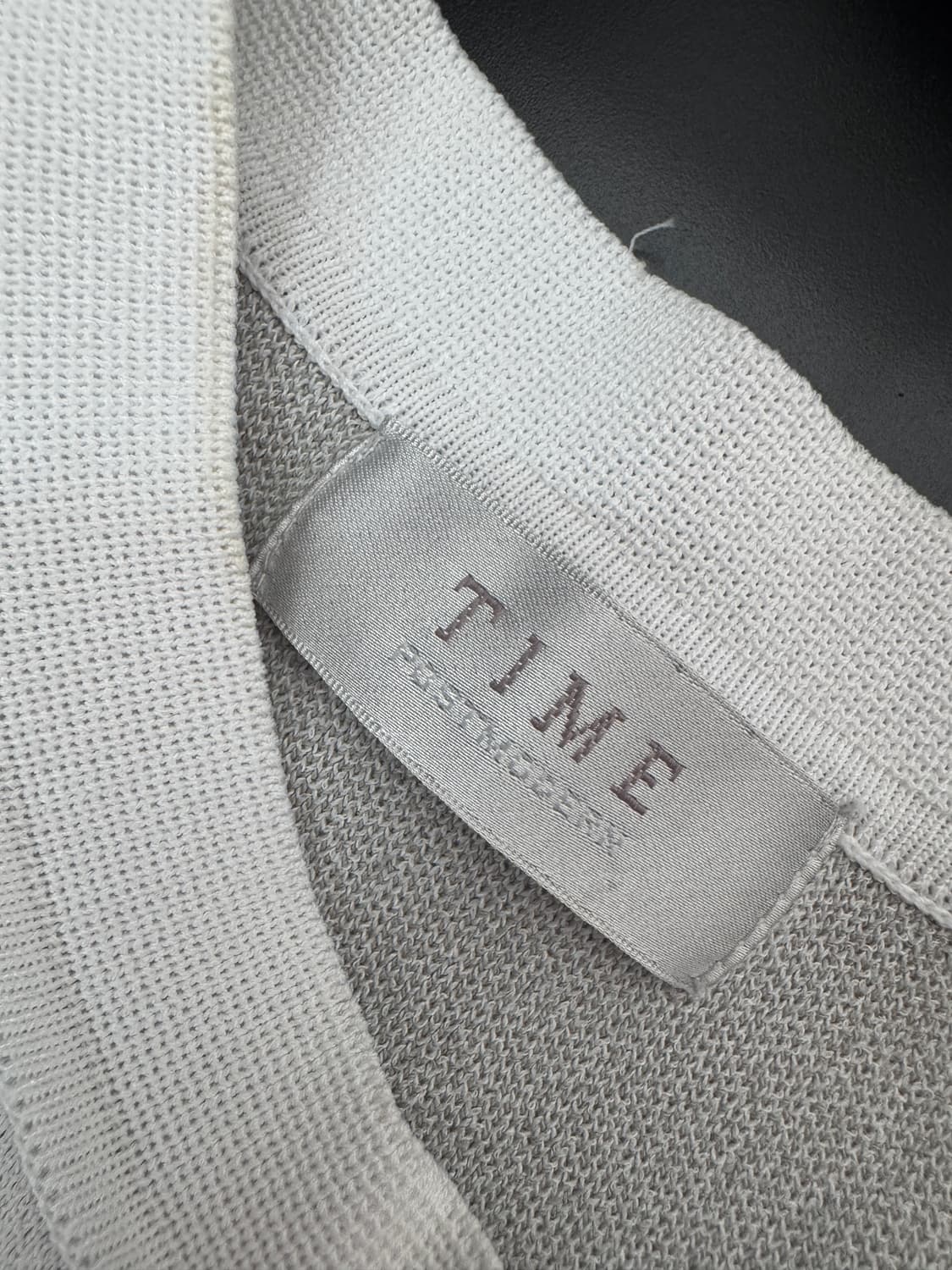 한섬 타임 time 옴므 고급 프린팅 반팔 티셔츠 상품이미지3
