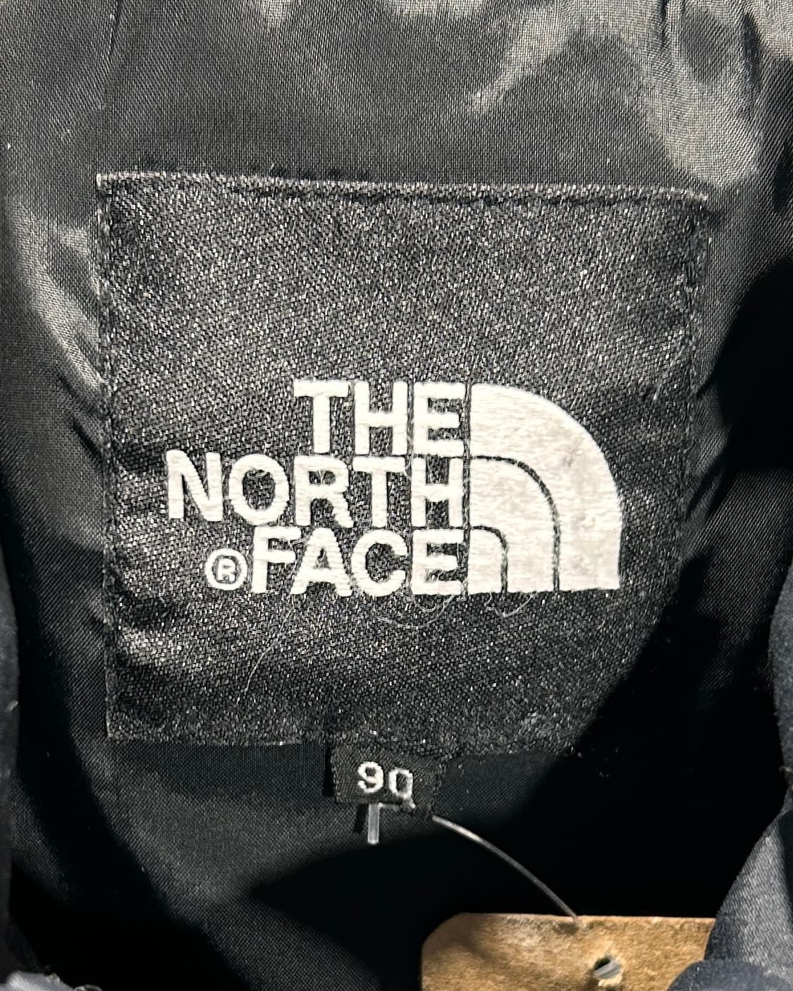 L 노스페이스 하이넥 미니멀 블랙 바람막이 상품이미지5