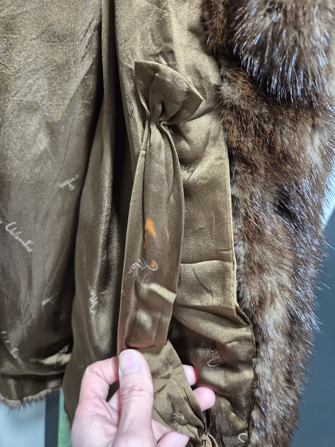 (세일)빈티지 브라운 밍크 퍼 코트 상품이미지7