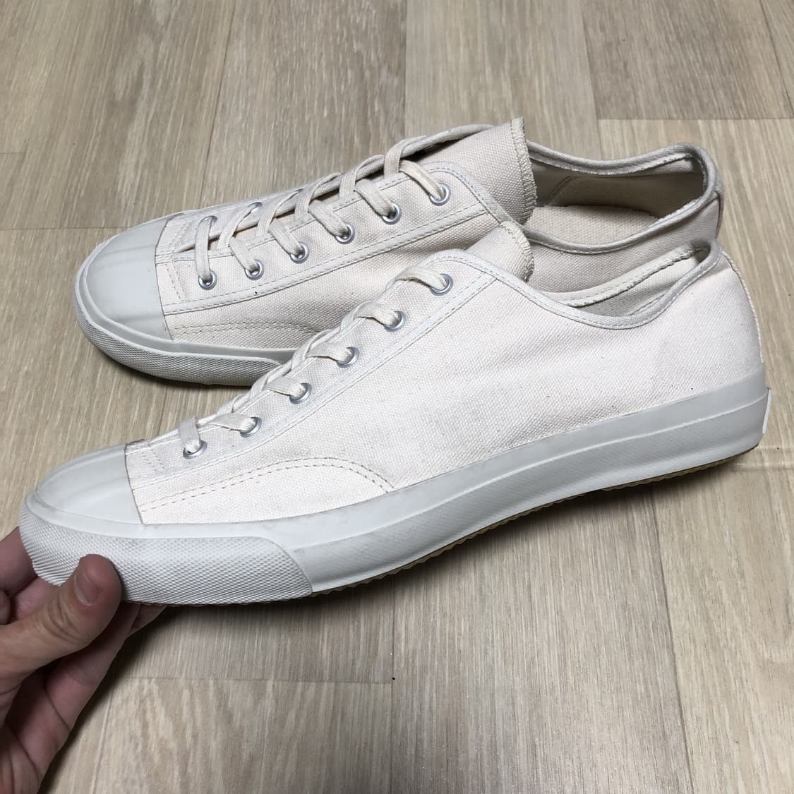 (280) 문스타 MOONSTAR 일본제 짐클래식 화이트 스니커즈 상품이미지1