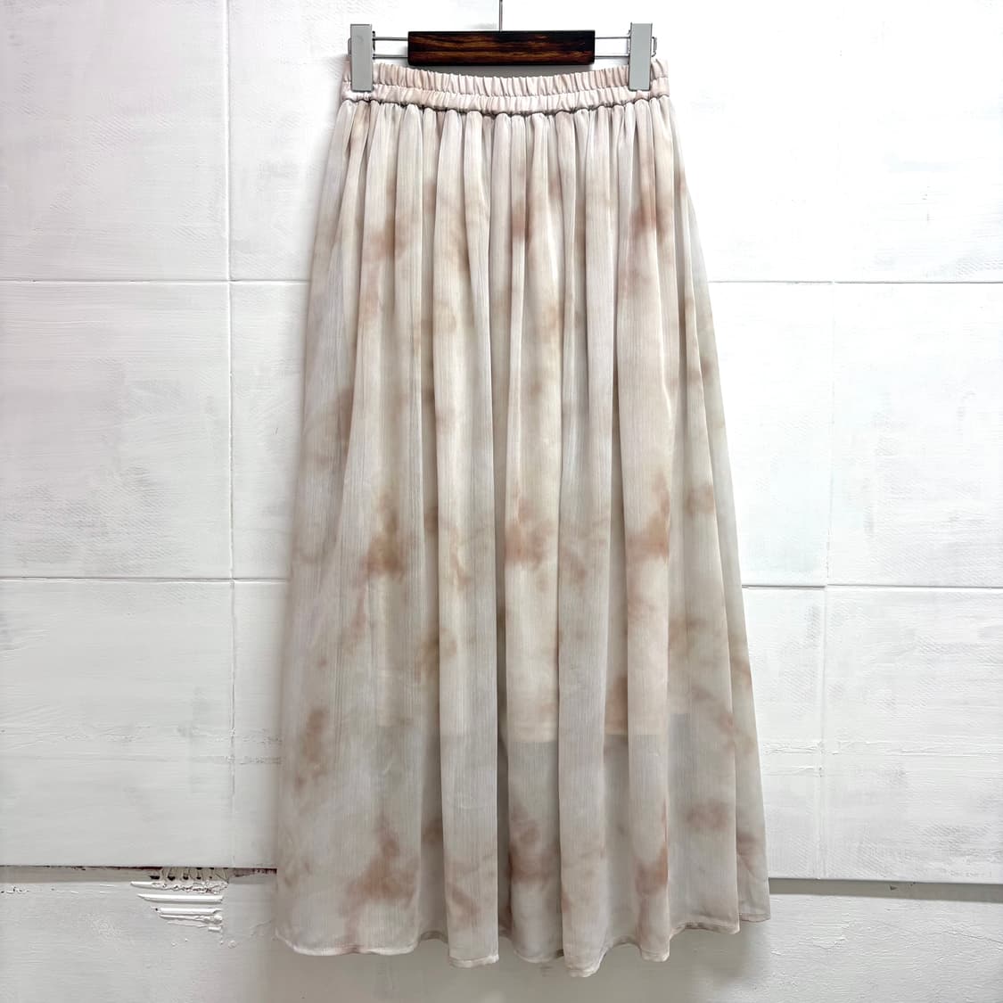 타이다이 히피 그런지 쉬폰 롱 스커트 JPN 상품이미지1