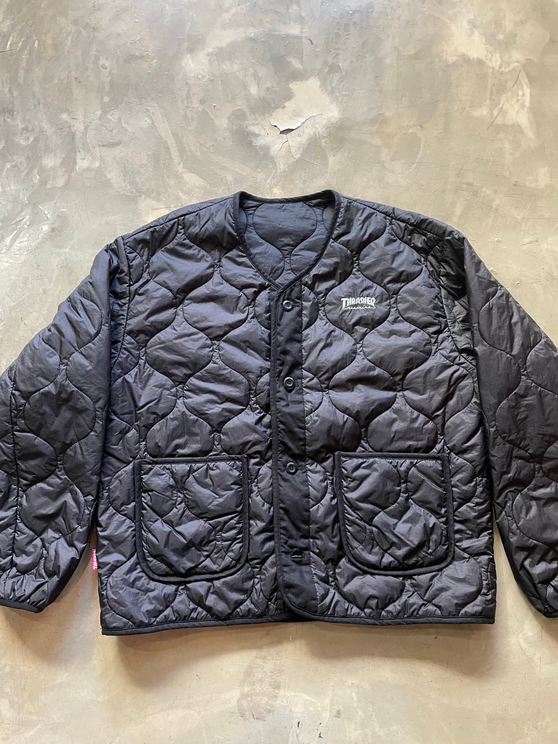 THRASHER 트레셔 깔깔이 경량패딩 XL 상품이미지6