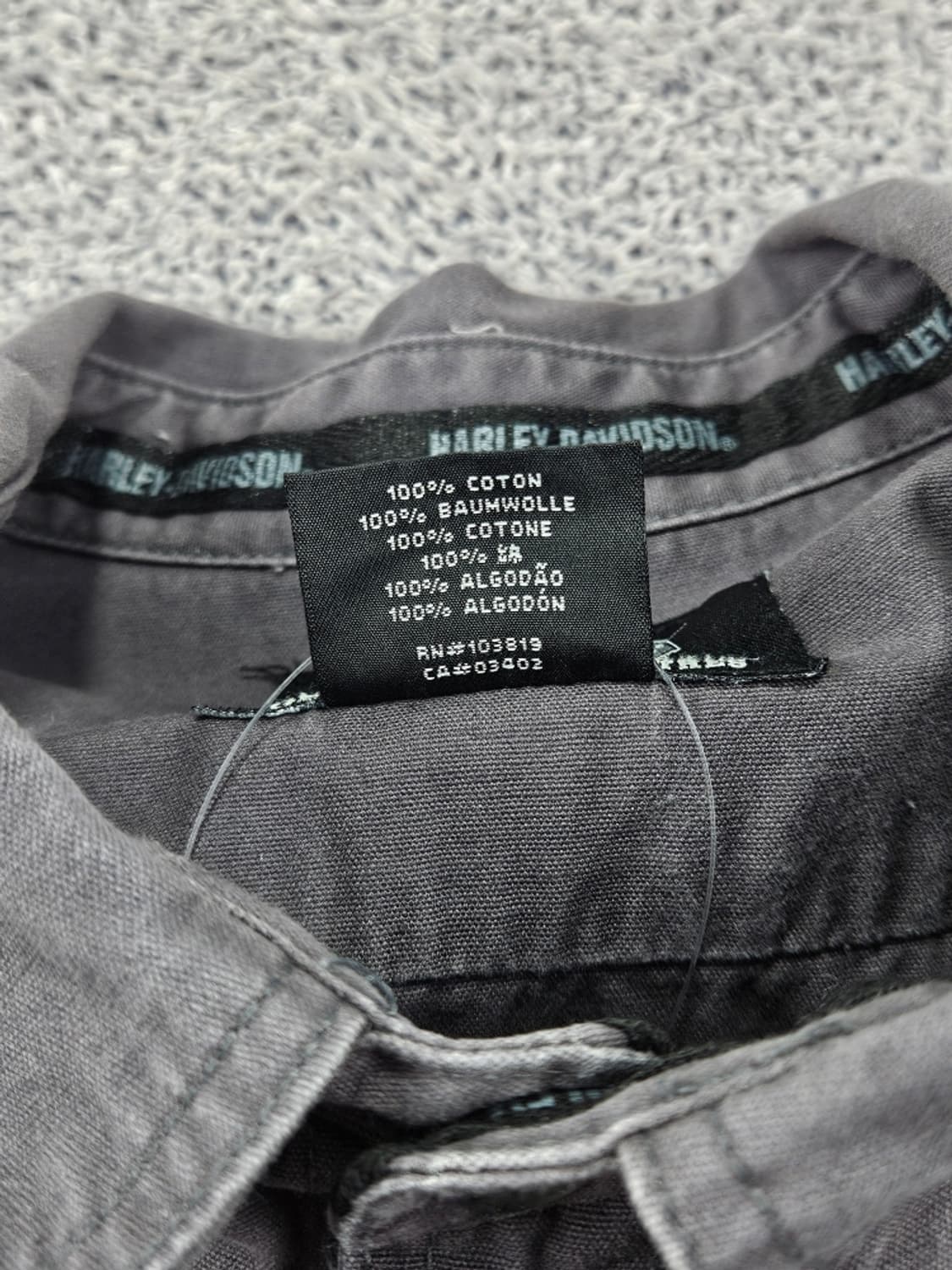 할리데이비슨 커팅 베스트 조끼 ( 3XL ) / 11941 상품이미지8