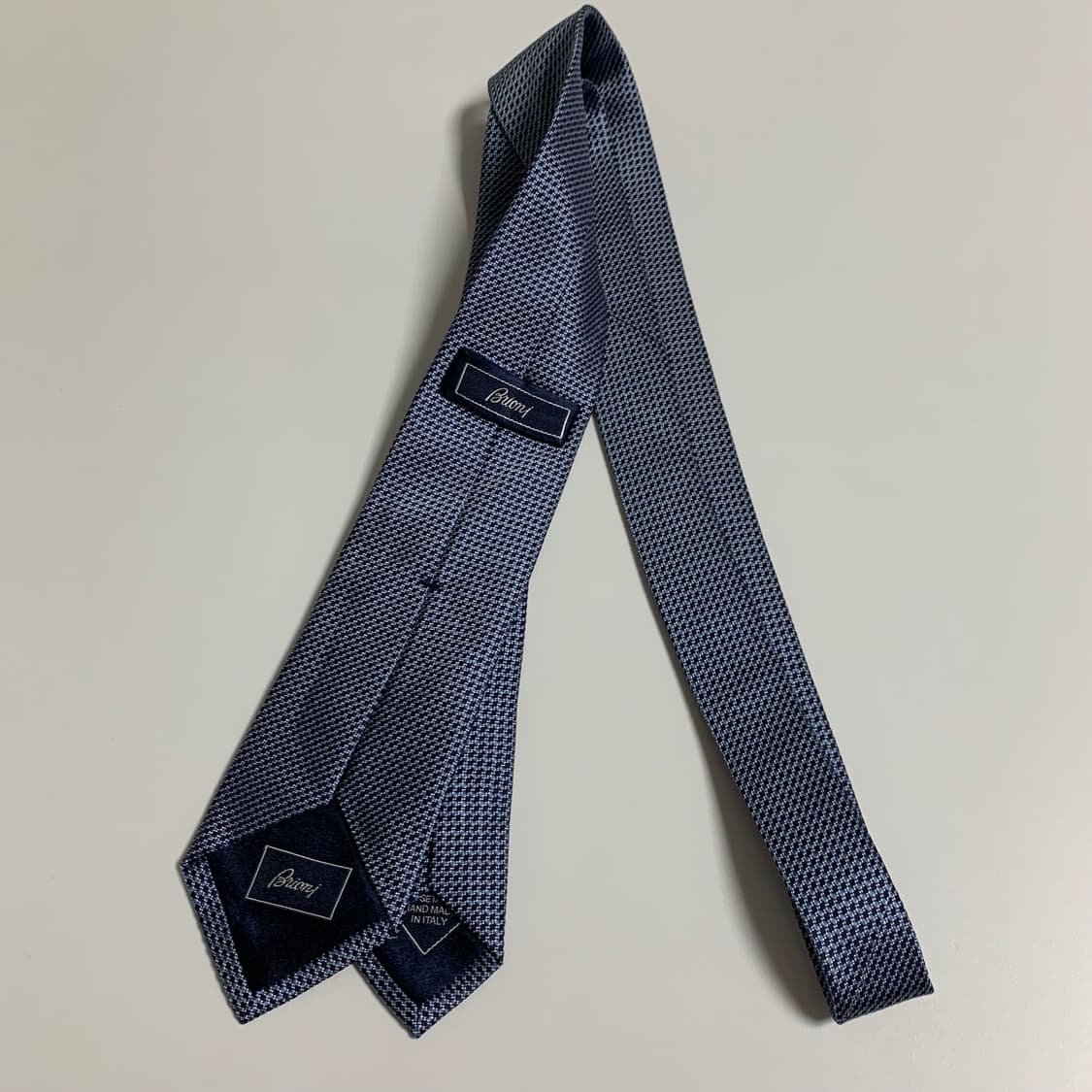 브리오니(Brioni) 명품 슬림넥타이 클래식정장 최상급 7.3cm 상품이미지8