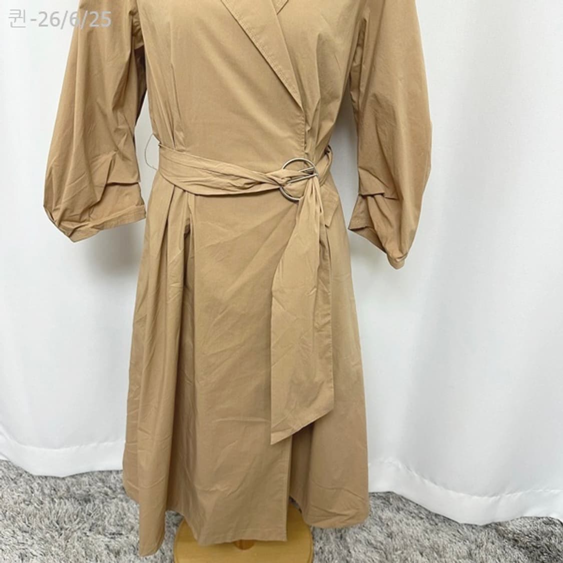 line 라인 여자 면/나일론  플레어 원피스 55 상품이미지3