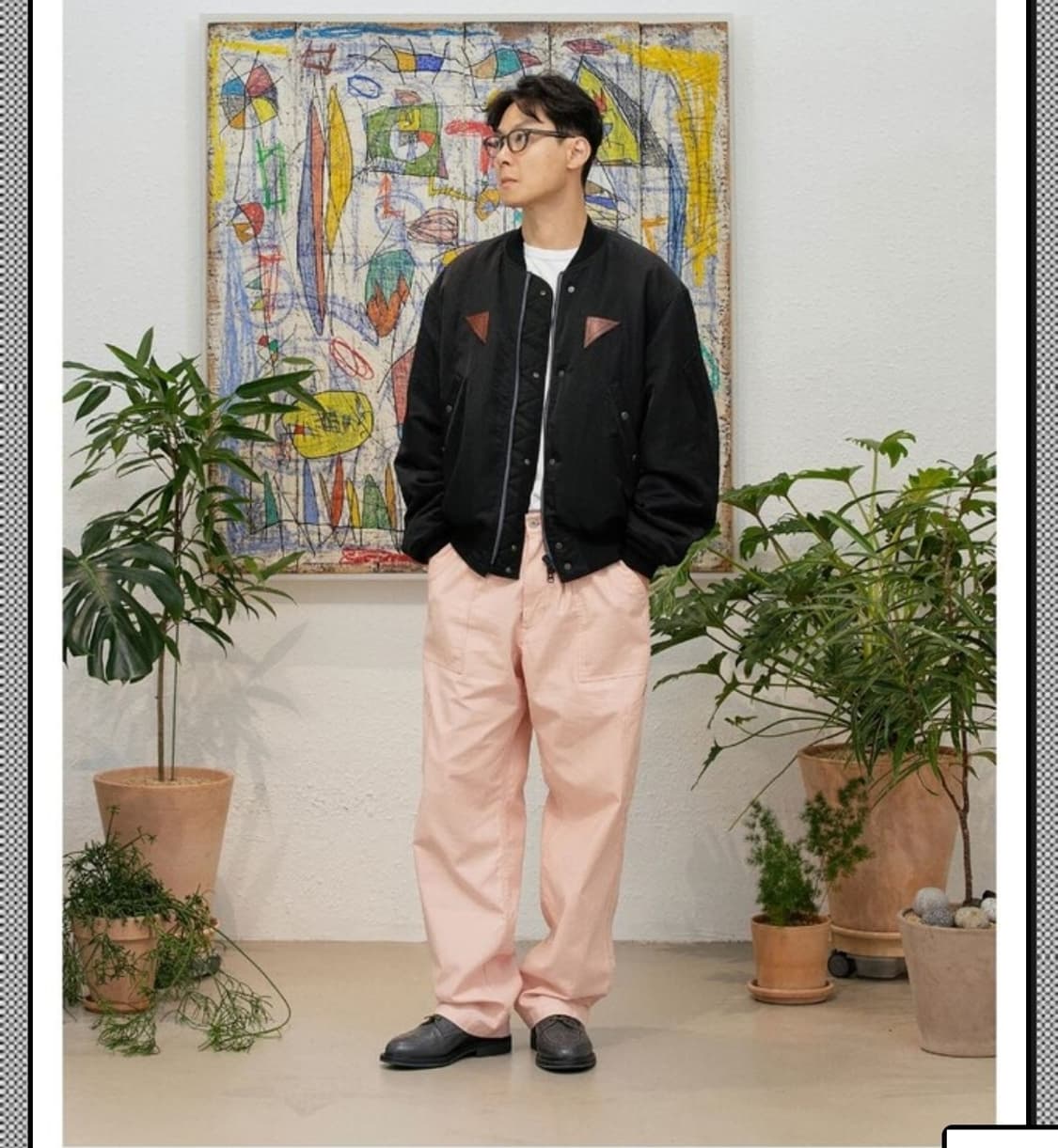 L,105-110)스펙테이터 ma-1 에어맨4(airman 4) 블랙 상품이미지1