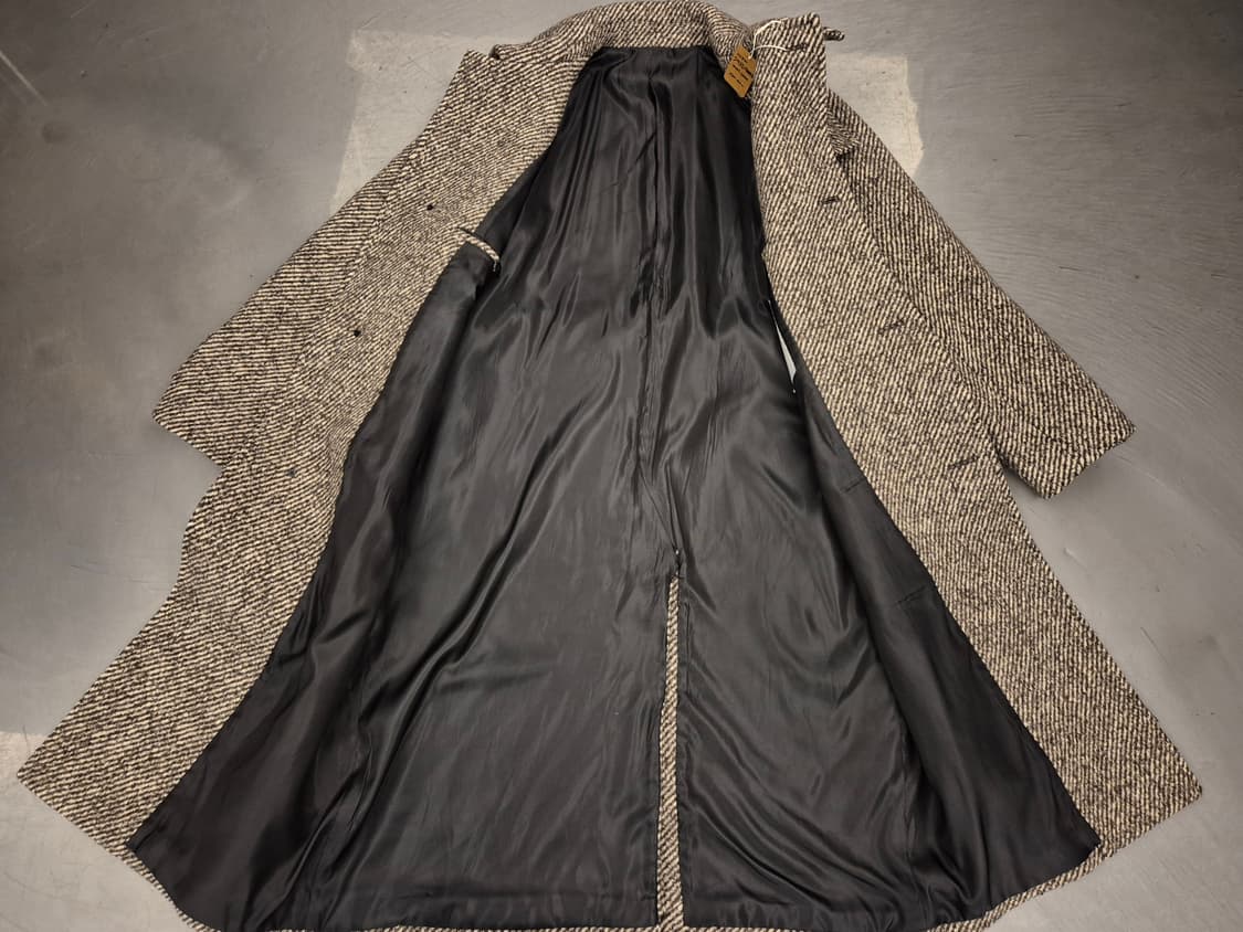 22fw 솔리드옴므 헤링본 울 코트 상품이미지3