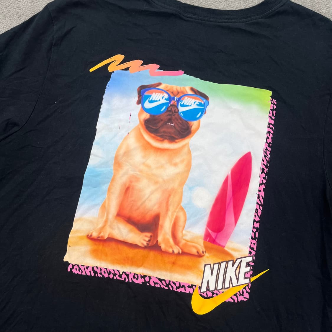 2XL 나이키 백프린팅 반팔 티셔츠 상품이미지5