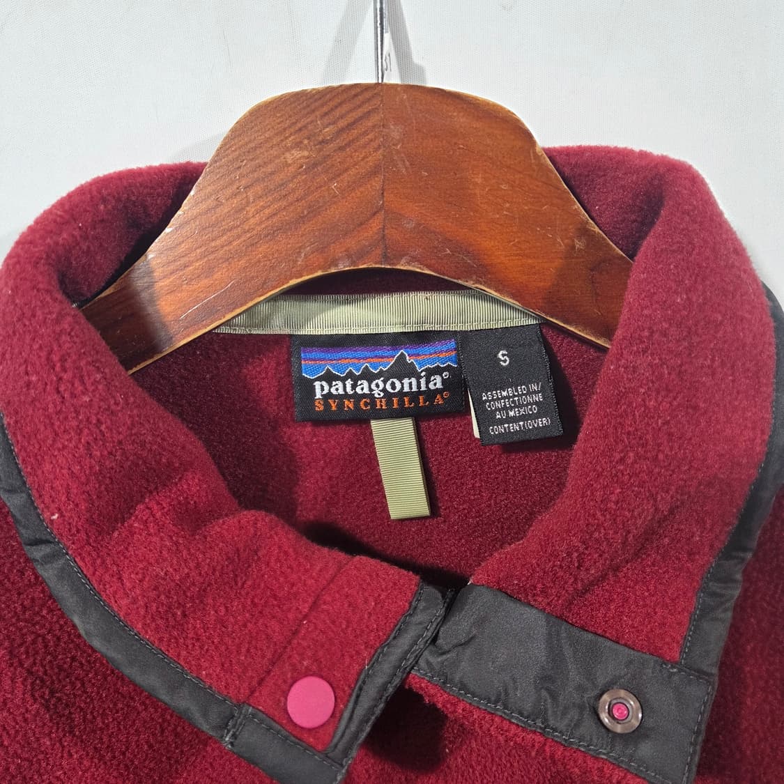 [Patagonia] 파타고니아 신칠라 와인 플리스 풀오버 상품이미지6