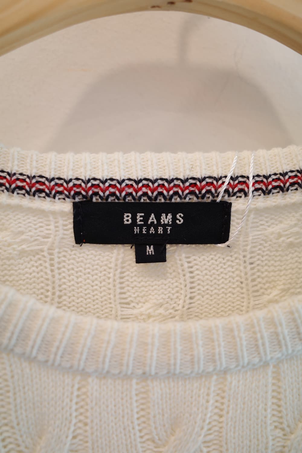 BEAMS 빔즈 케이블 코튼 니트  상품이미지3