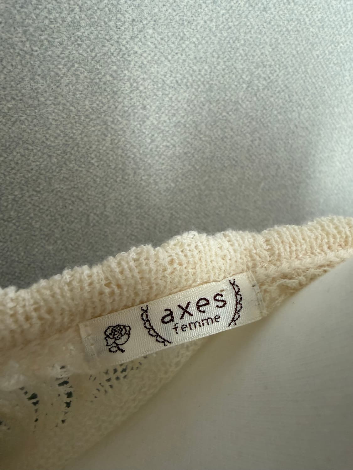 엑시즈팜 axes femme 모리걸 로걀 가디건  상품이미지3