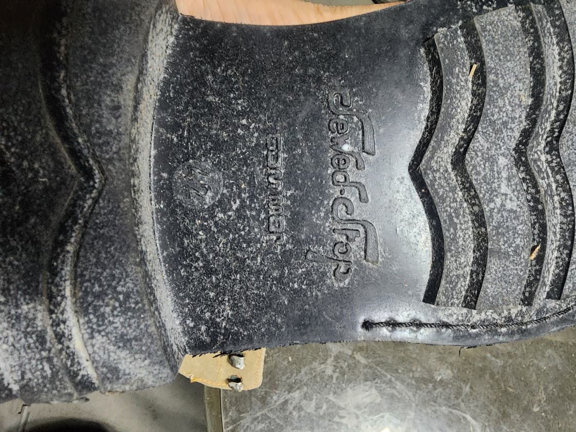 빈티지 이탈리아군 스웨이드 부츠 상품이미지5