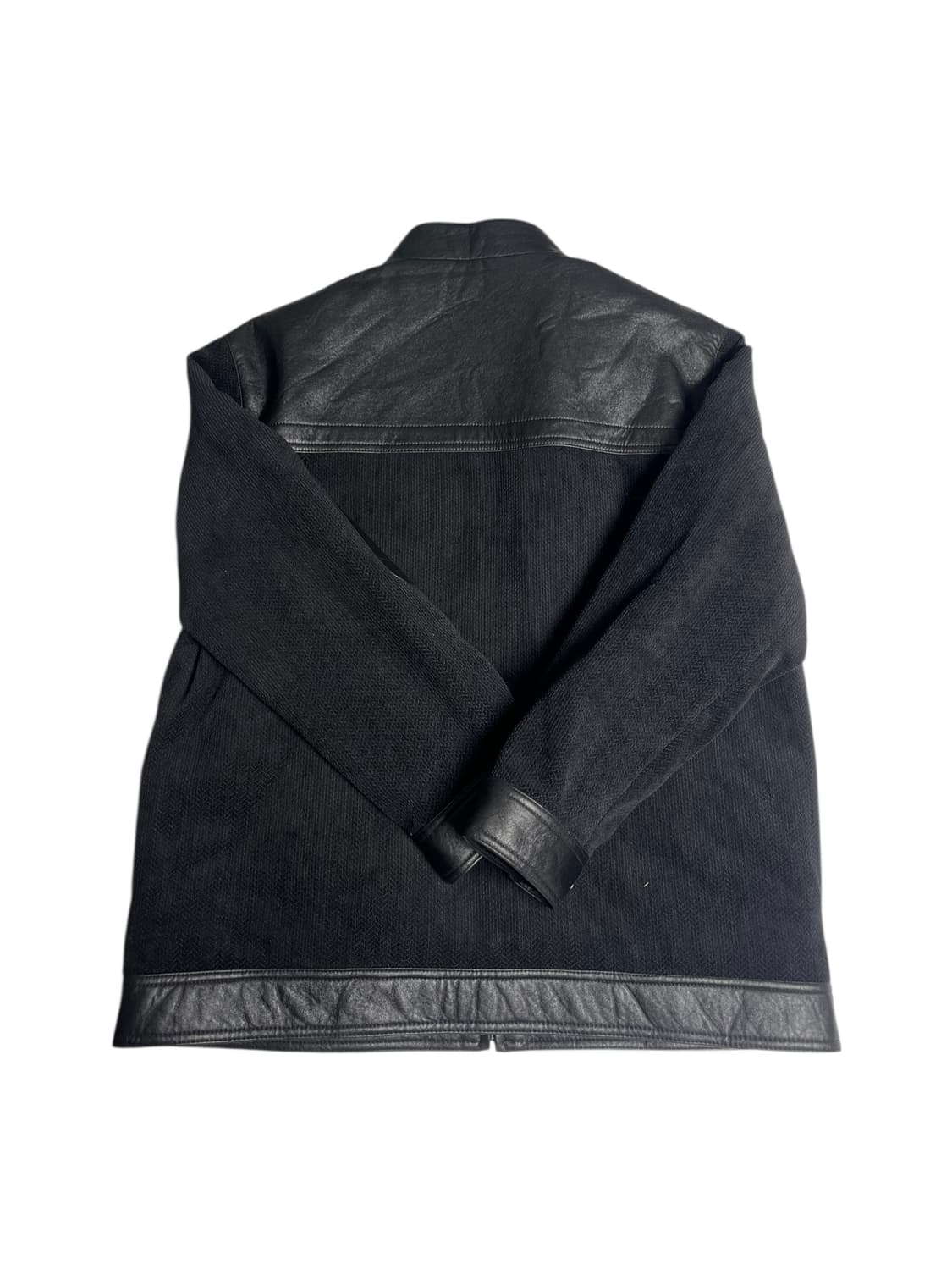 크로커다일 00s 레더 패치 집업 자켓 110 상품이미지2