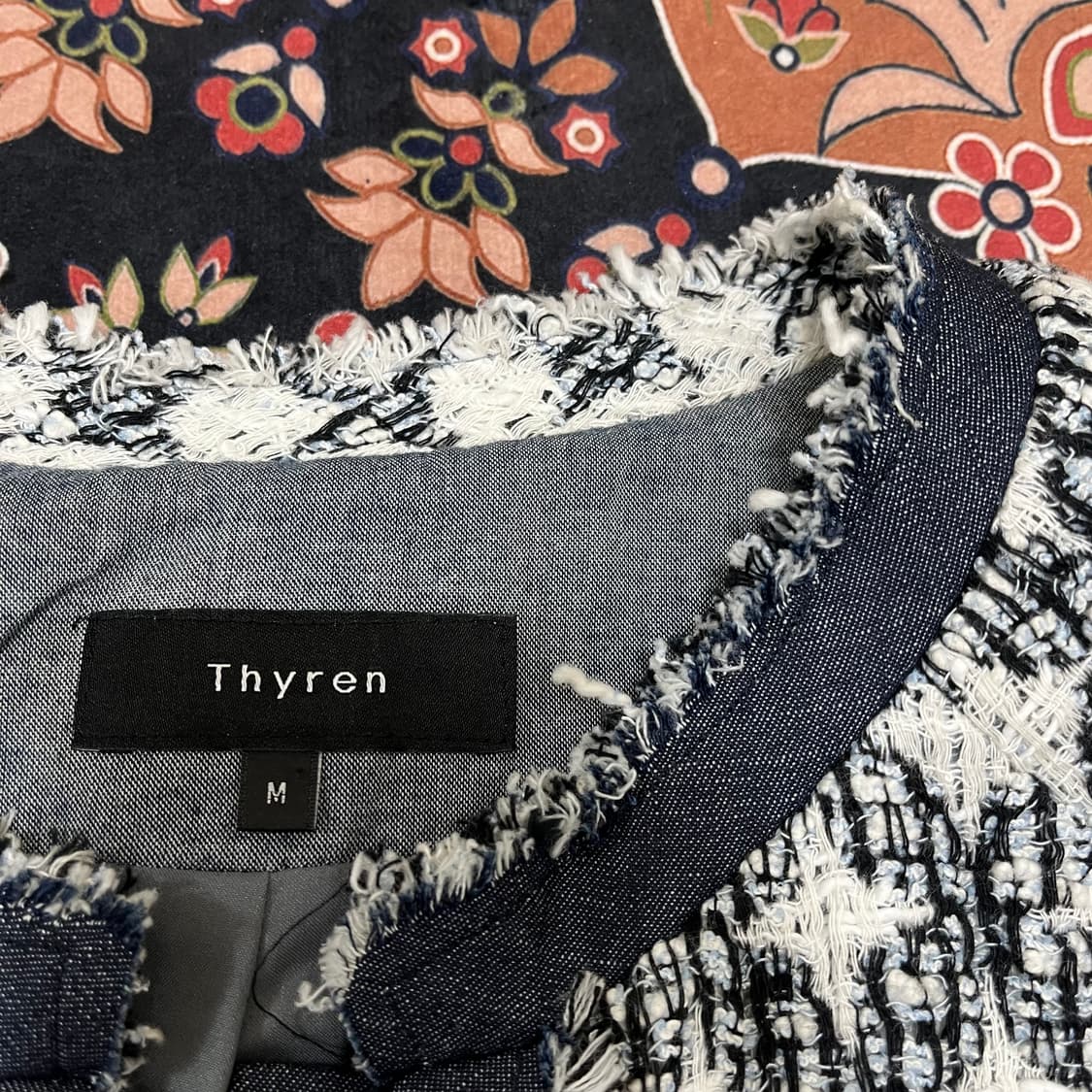 티렌 하운드투스 트위드 집업 가디건 자켓 88-98-165 상품이미지6