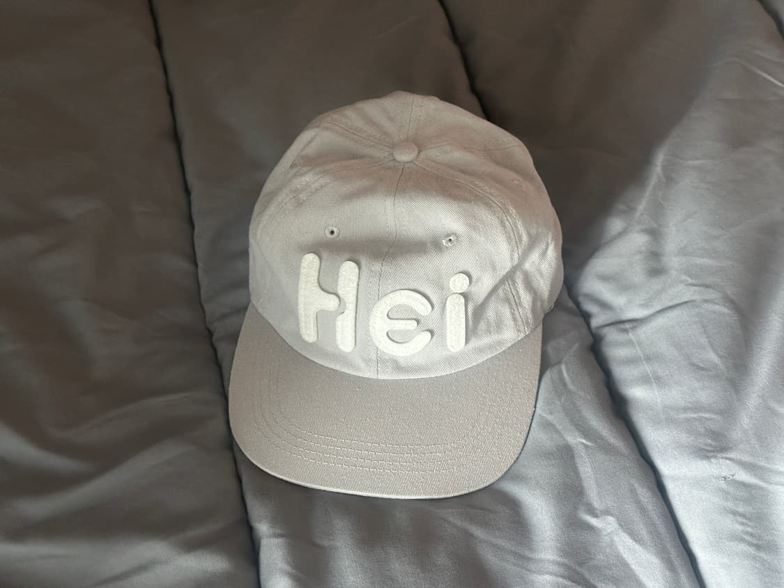 하이산 Hei 빅로고 팰트캡 라이트그레이 상품이미지3