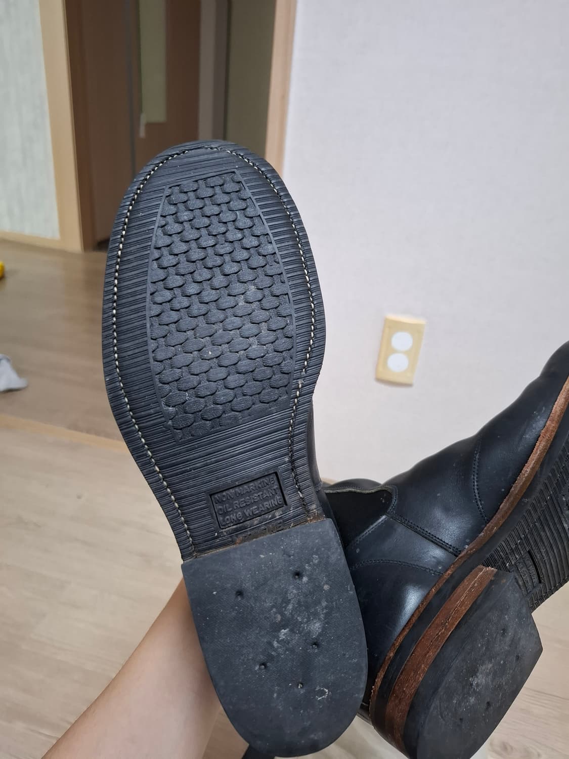 9D 더블알엘 콩그레스 첼시 부츠 블랙 상품이미지7