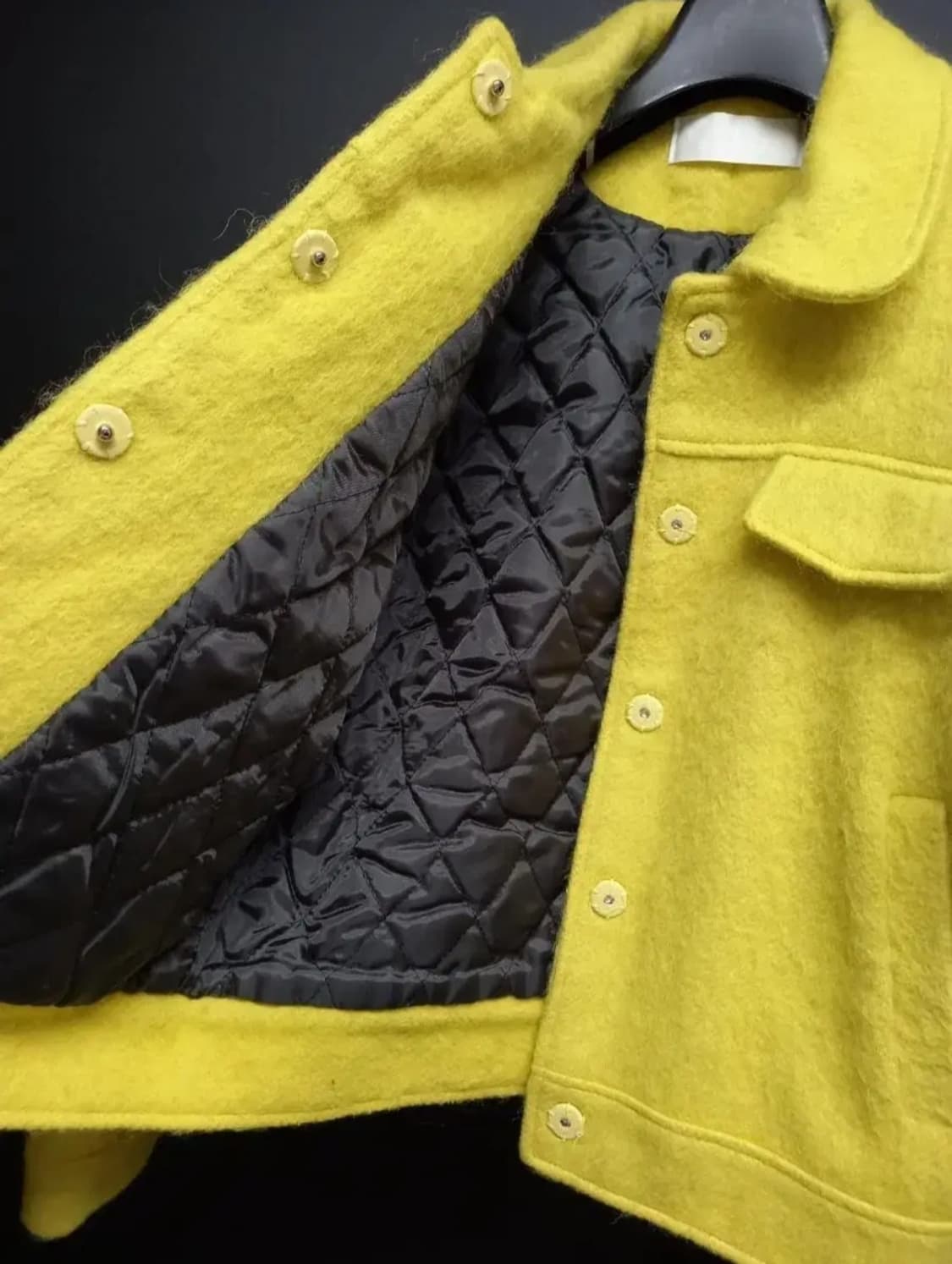 새 더블스텐다드 알파카 퀄팅누빔 자켓 F 상품이미지7