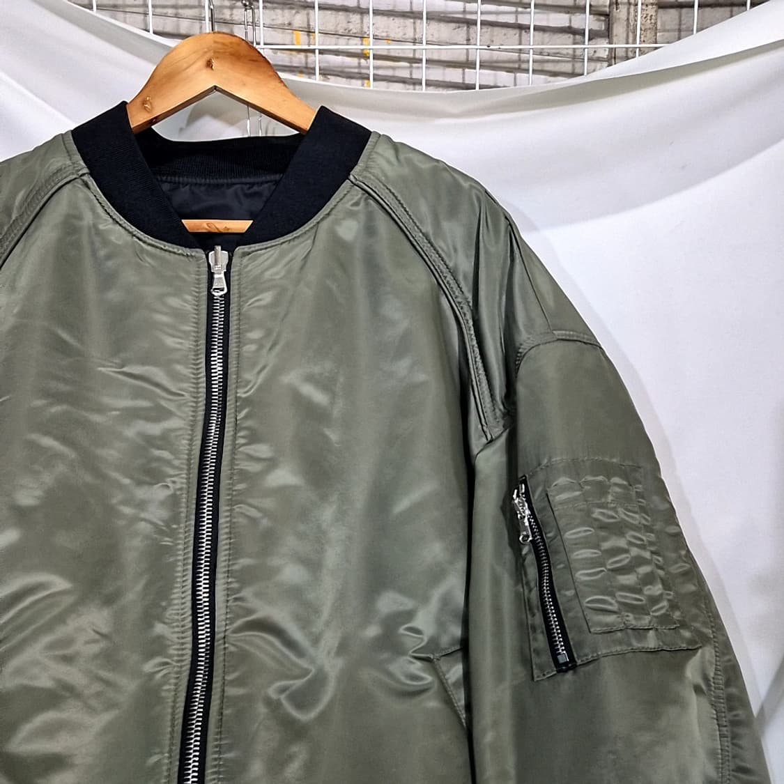 Mamagari 마마가리 리버시블 봄버 자켓 상품이미지9