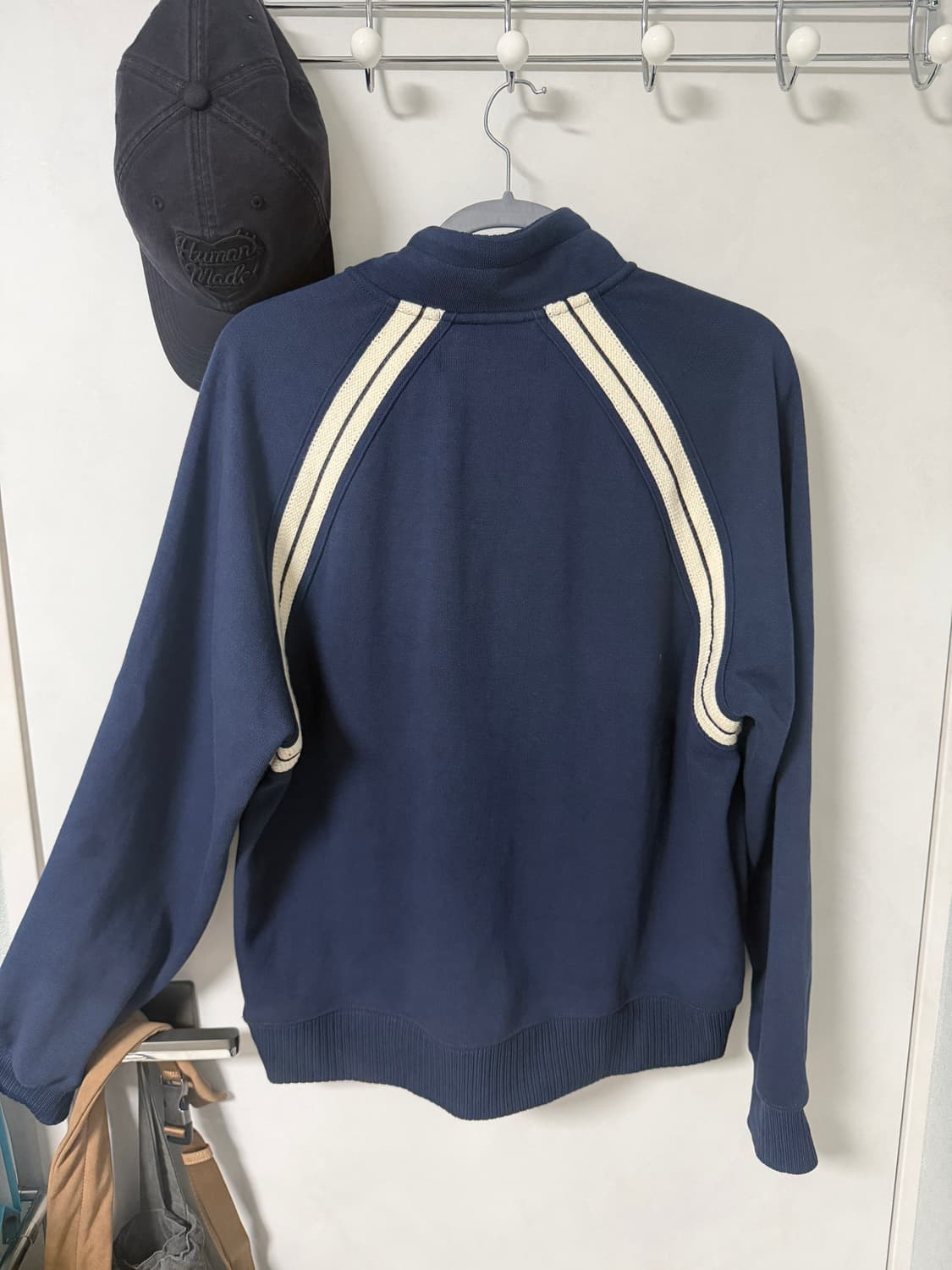 세터 로턴 하프 집업 스웨트셔츠 네이비 L 상품이미지5