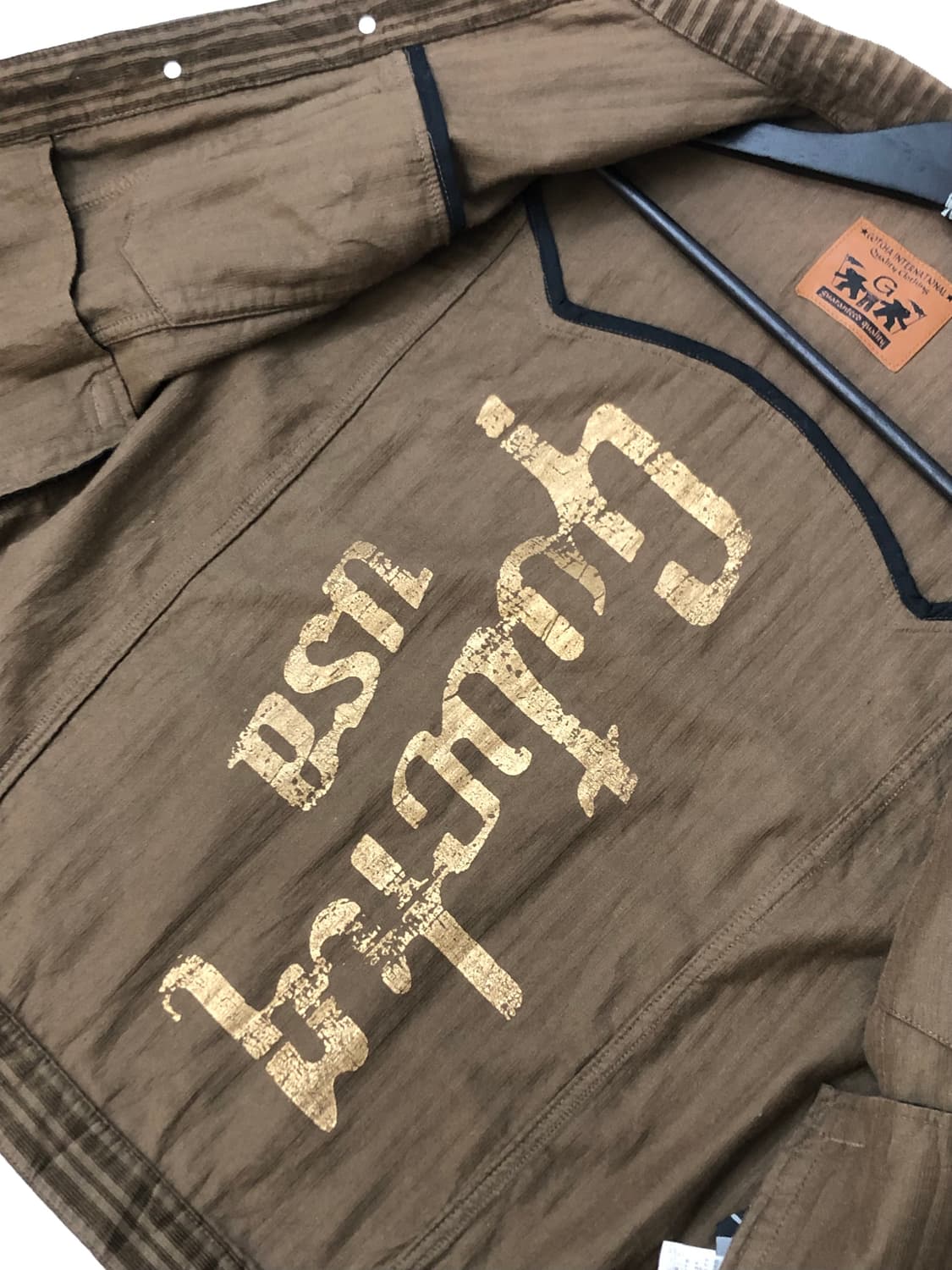 Gotcha 가챠 데님 초코 코듀로이 자켓 상품이미지6