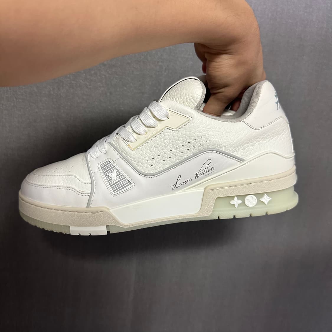 [7.5]LV레더 트레이너 스니커즈 상품이미지3