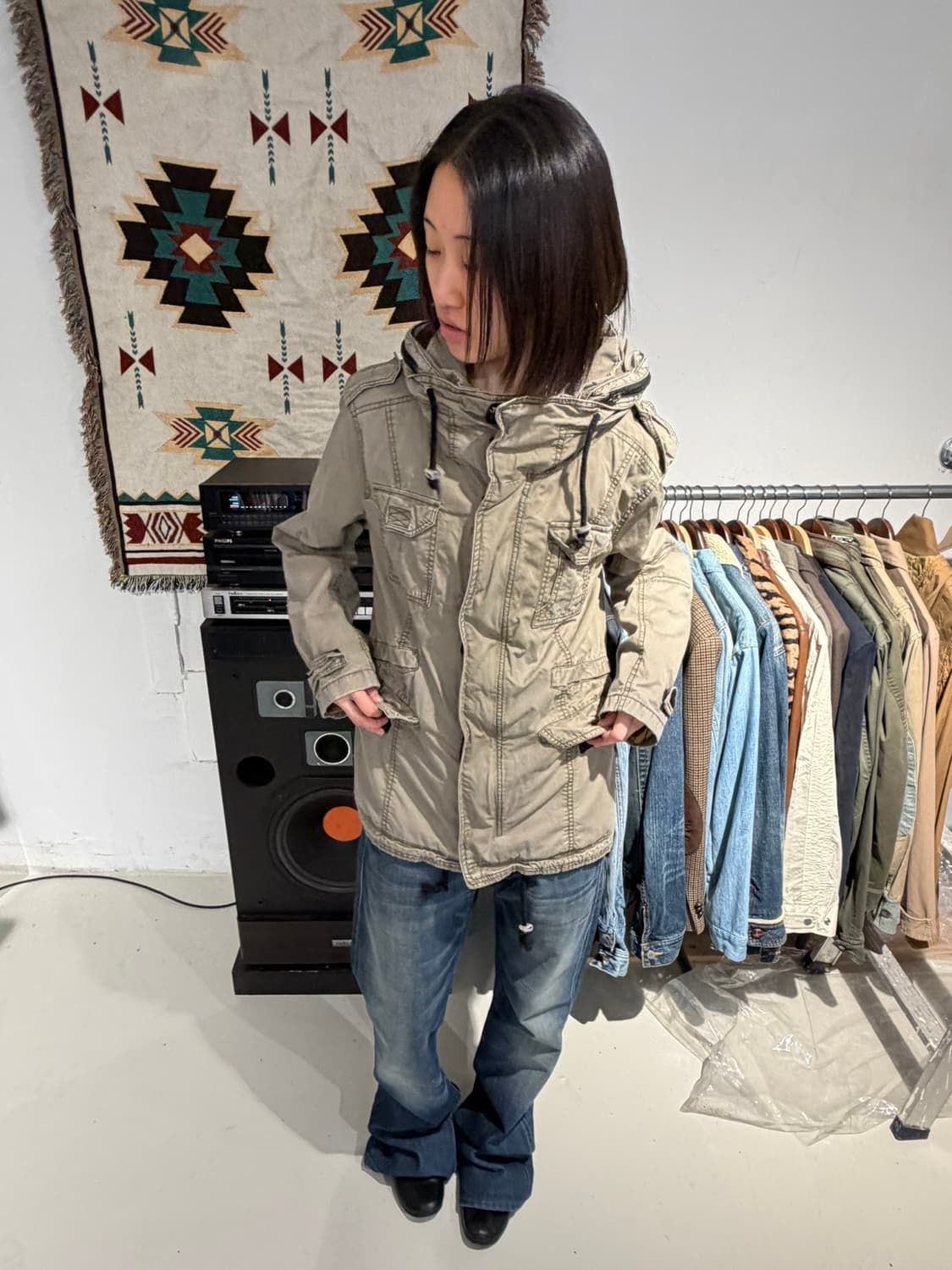 DOHC 멀티 포켓 후드 야상 상품이미지2