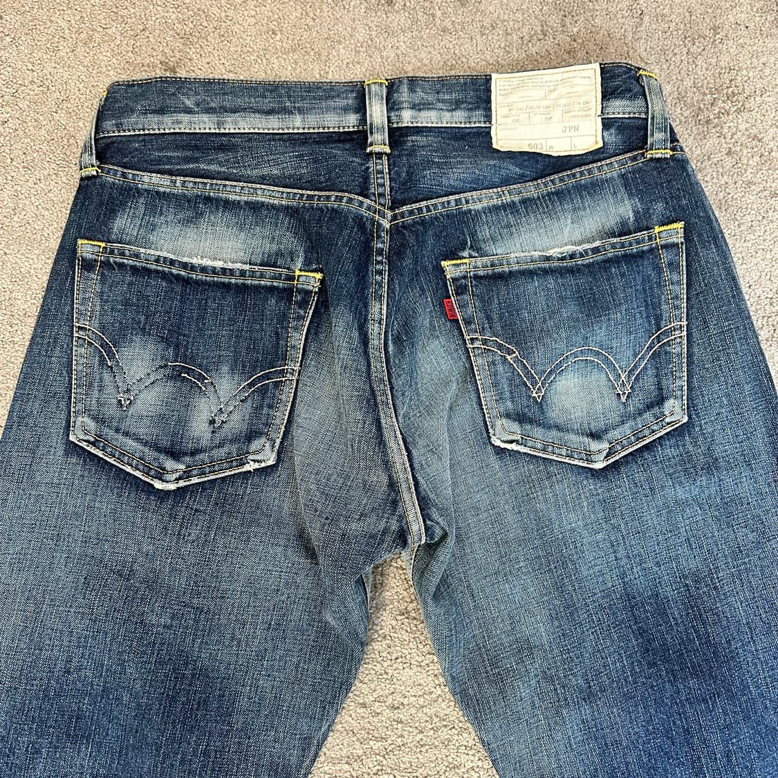 에드윈503 레귤러 스트레이트 페이드 데님 팬츠(32) 상품이미지8