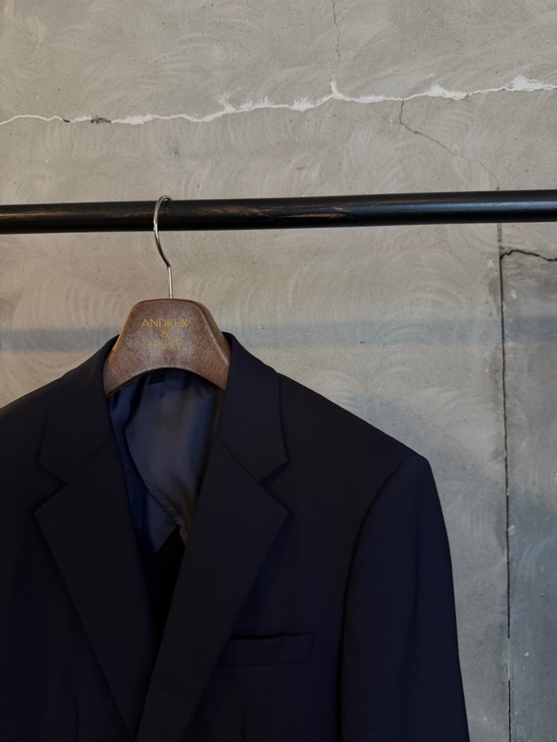 솔리드옴므 네이비 블레이저 100 상품이미지4