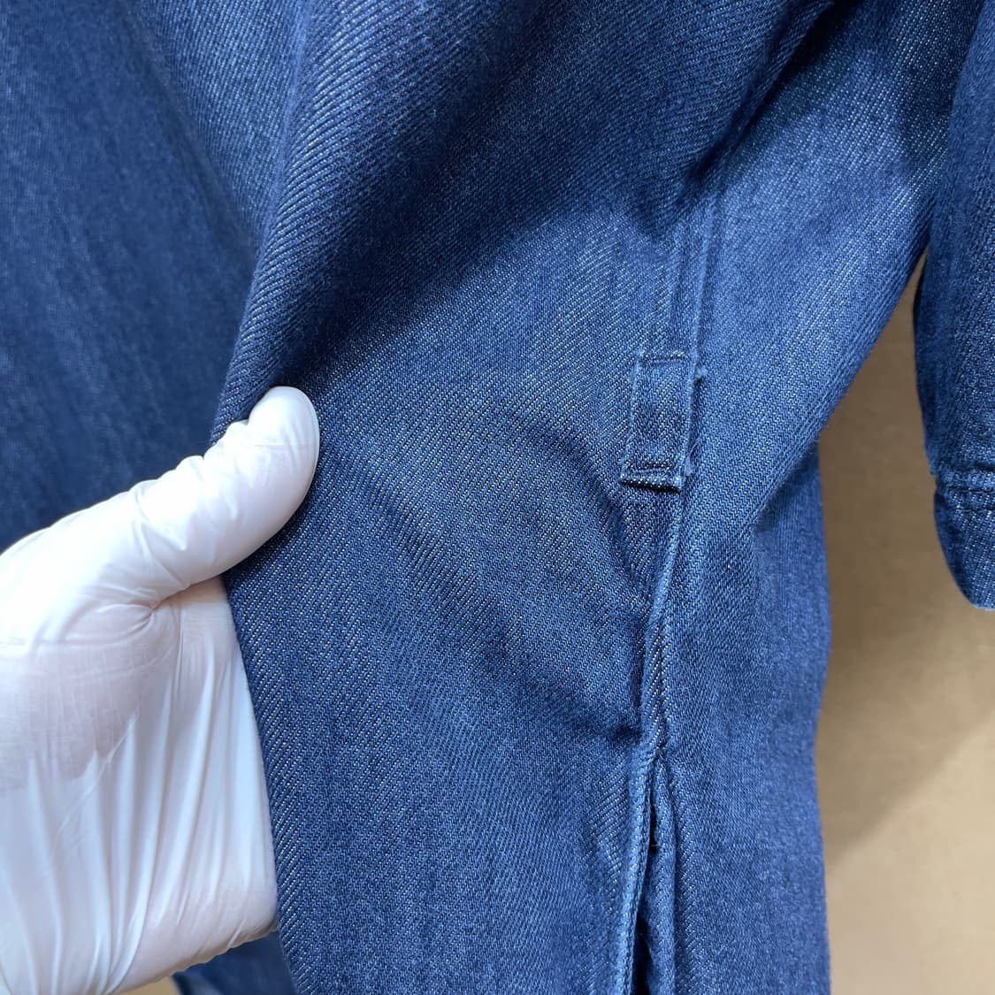 ​COS 코스 박시 데님 셔츠 원피스 38 상품이미지6