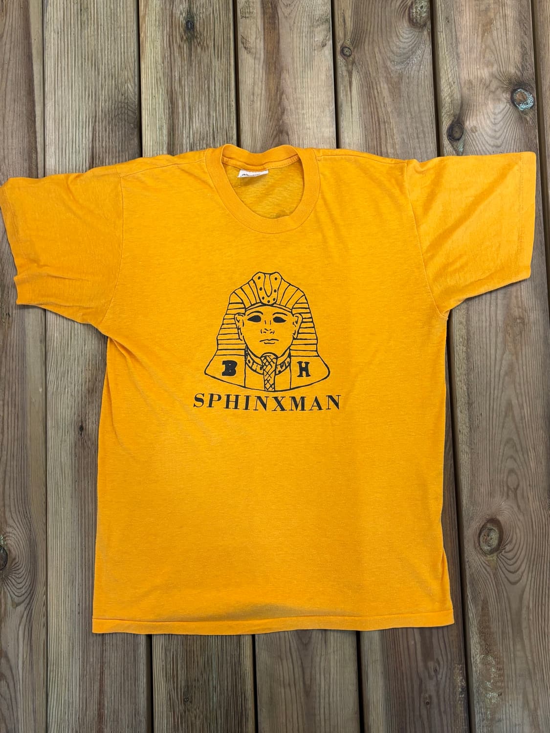 80s Stedman SPHINXMAN 양면 프린트  싱글스티치  상품이미지4