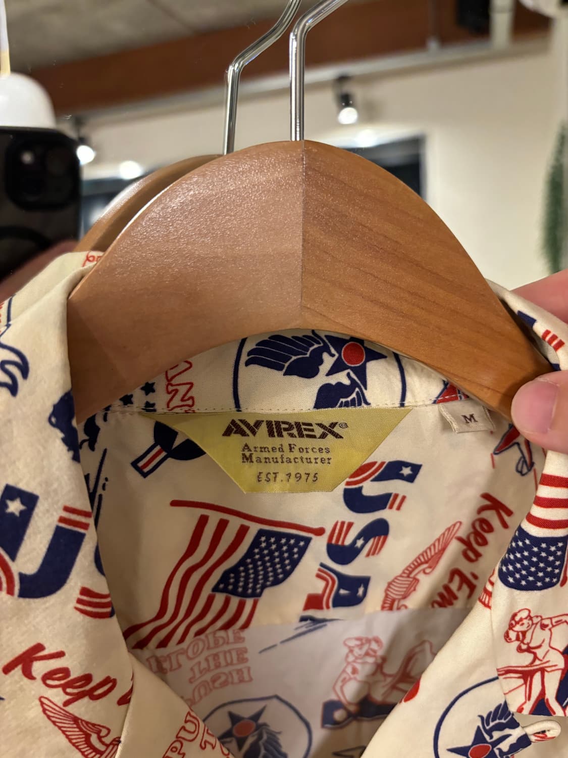 아비렉스 USAF 셔츠 상품이미지3