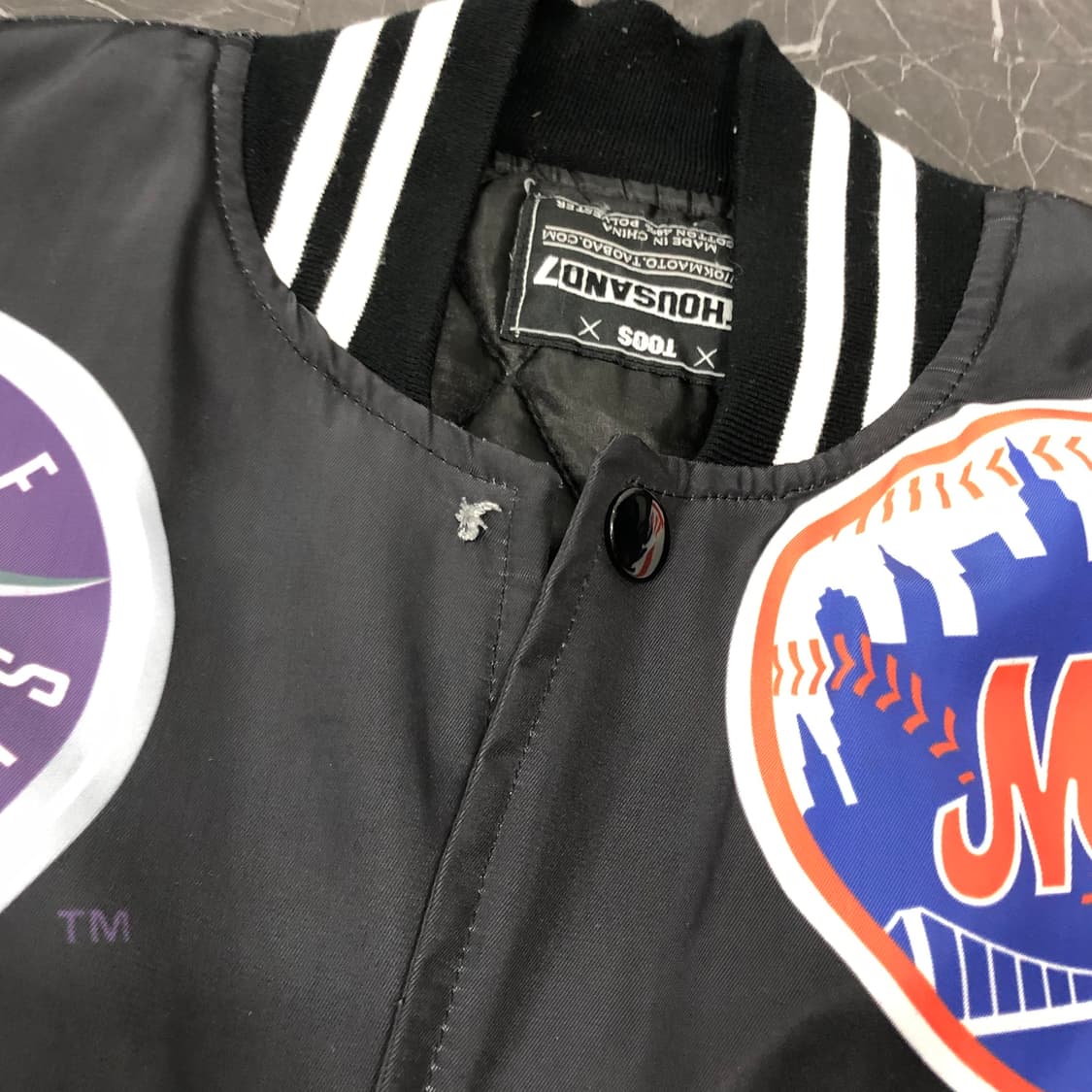 L MLB 올스타즈 봄버 바시티 자켓 상품이미지7