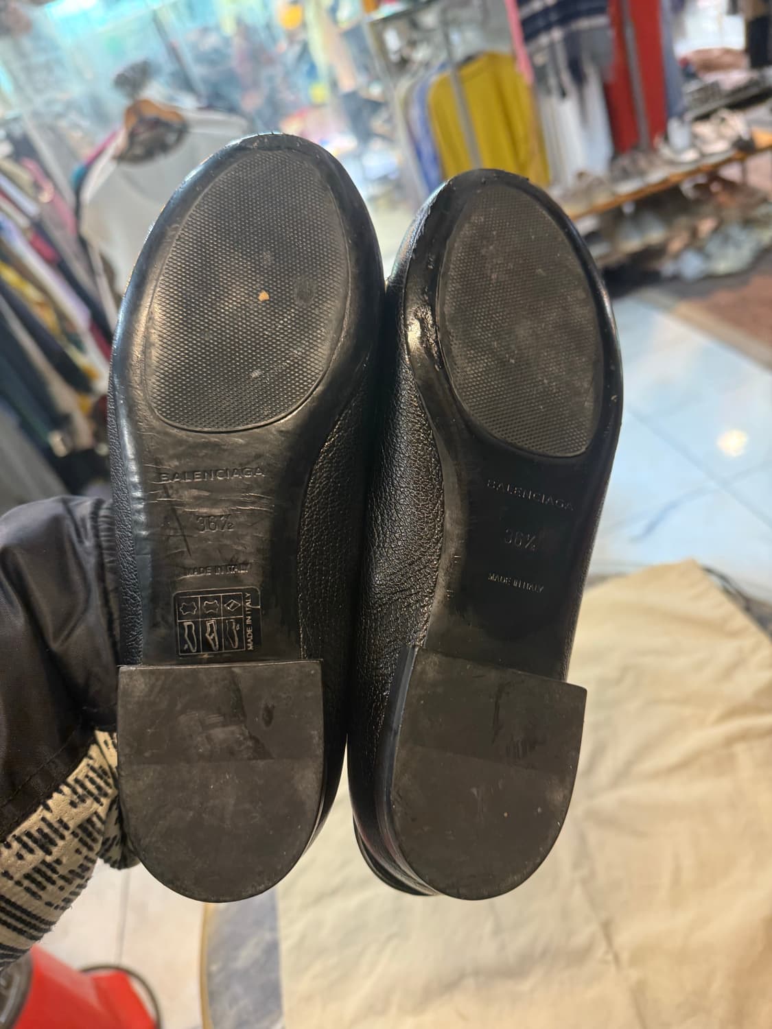 36반/235 정품 발렌시아가 발레 플렛 슈즈 팝니다 상품이미지6