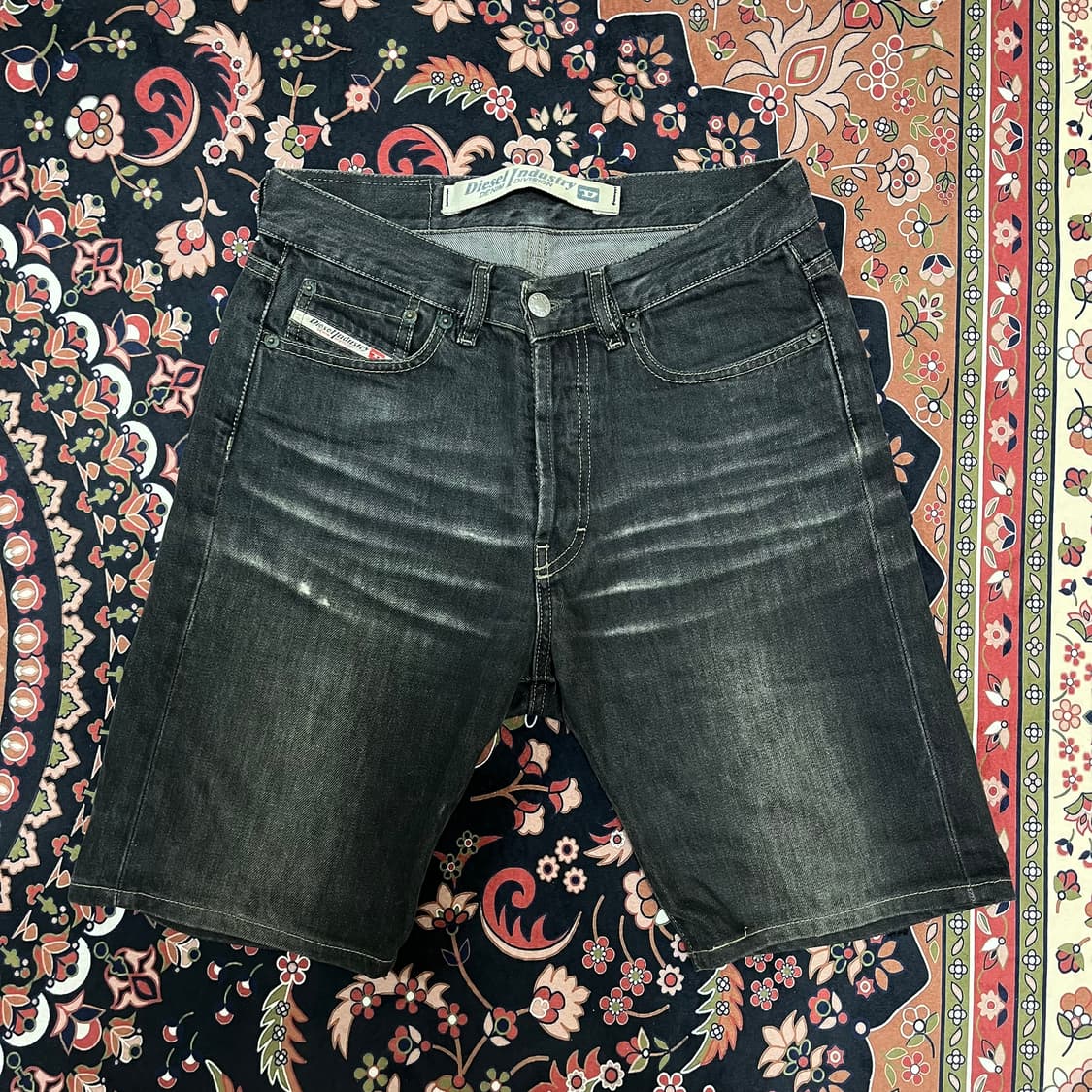 디젤 워싱 데님 반바지 27 상품이미지1