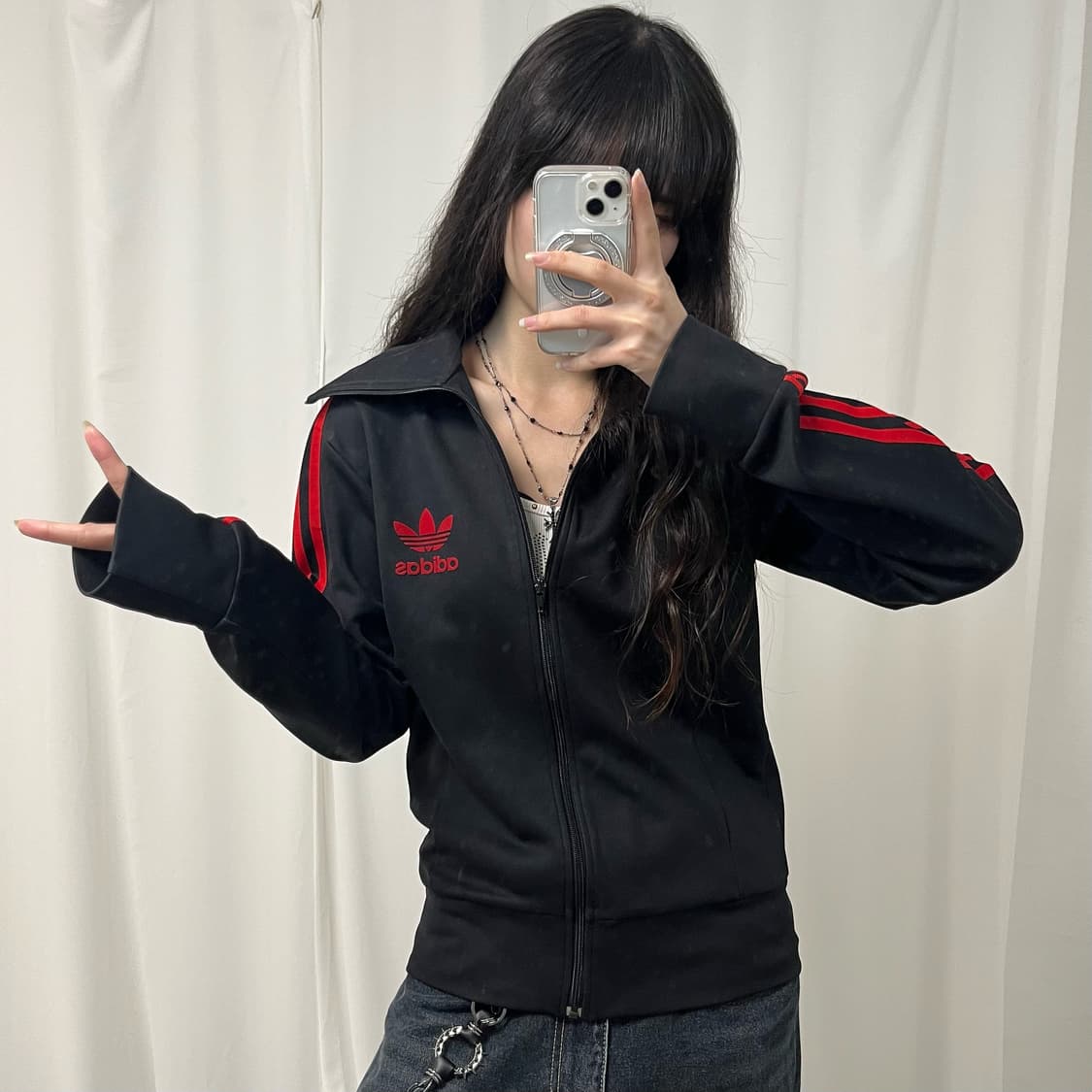 Adidas black red Europa jersey 상품이미지1