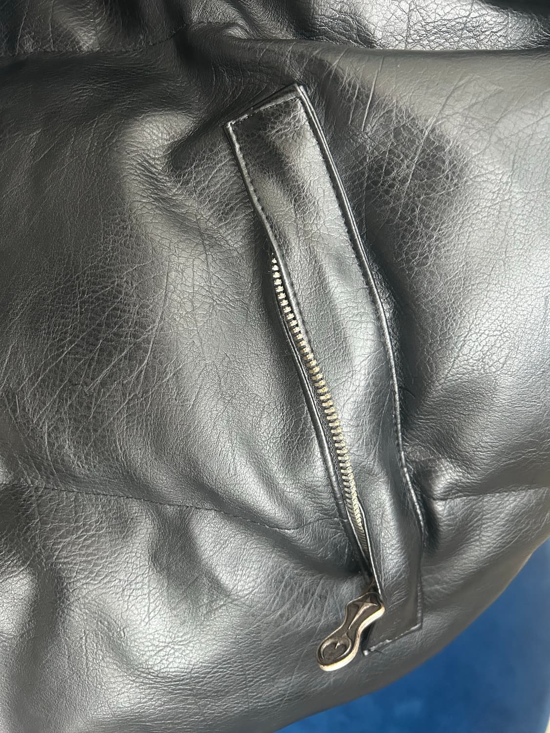 떠그클럽 레더패딩 3사이즈 상품이미지3