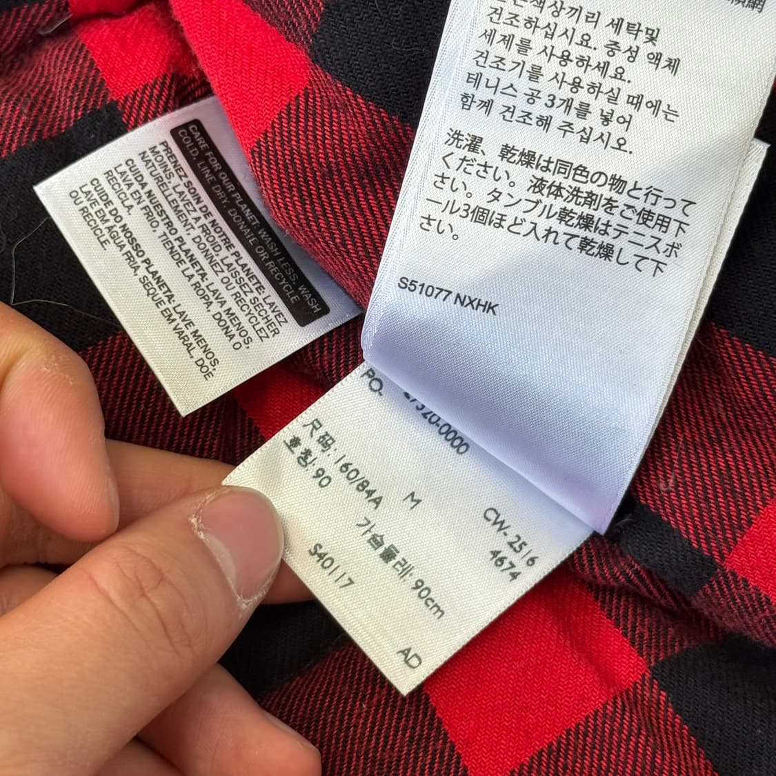 리바이스 우먼 구스다운 데님자켓 M 상품이미지8