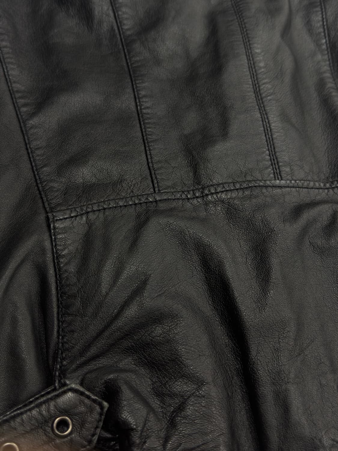 Muubaa  Lambskin 양가죽 100% 쇠맛 라이더 자켓 상품이미지7